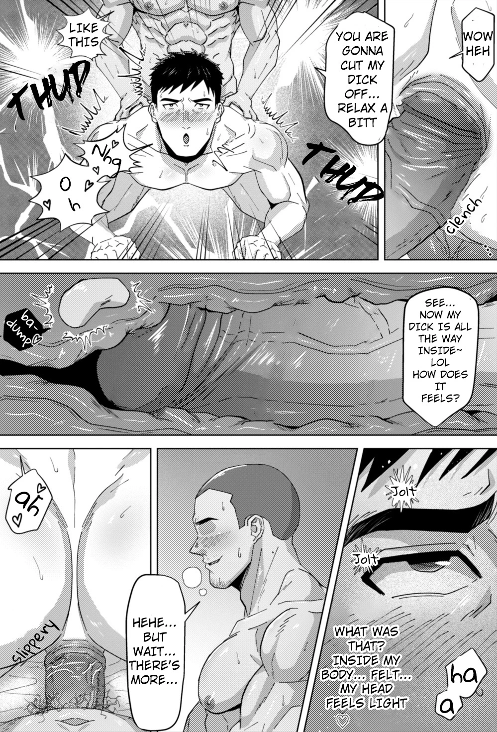 A married straight senpai becomes a slut in a cruising spot!?  Kikon Nonke no Senpai ga Hattenjou de Mesu Ochi image number 10