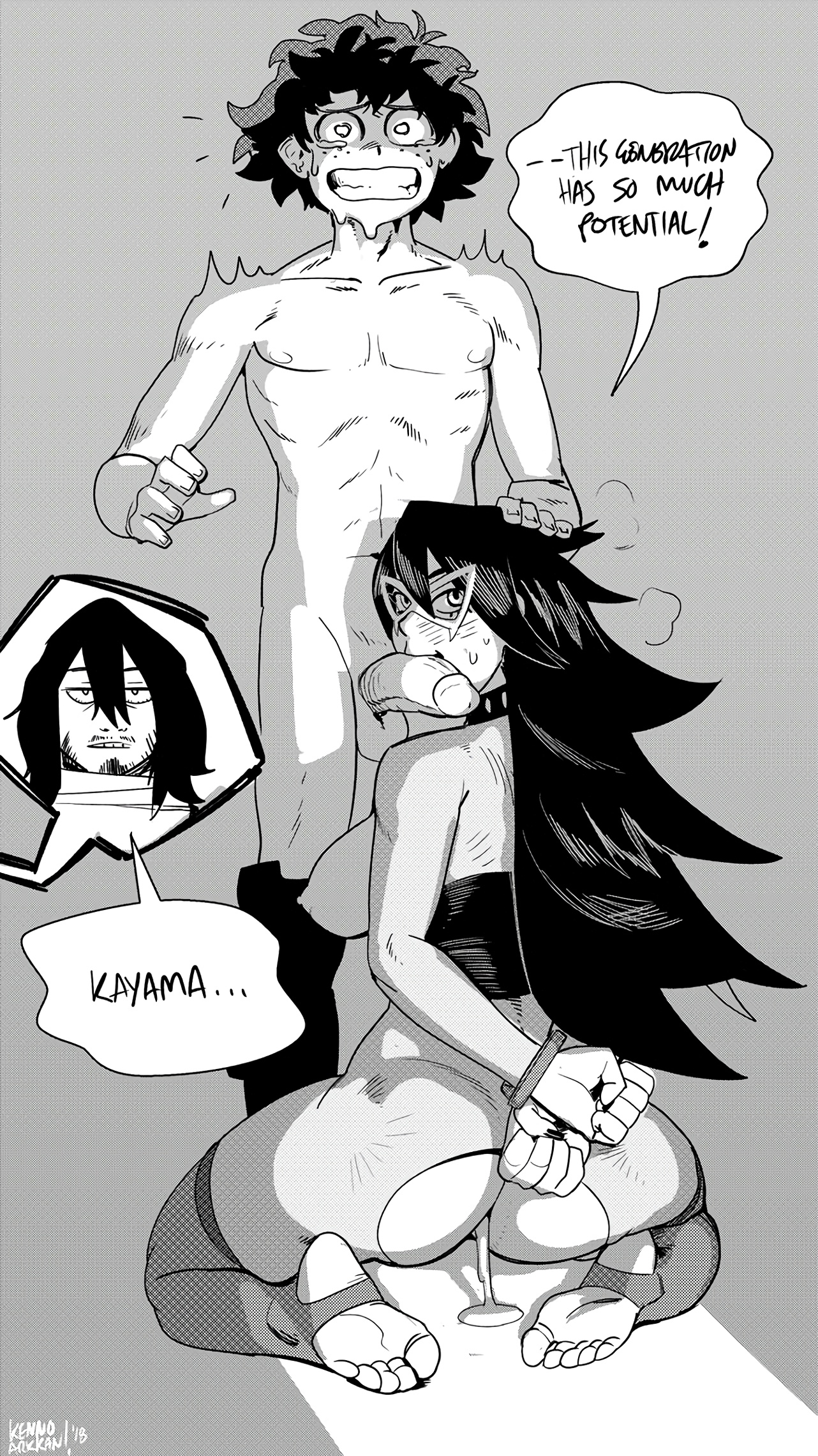 Deku and Midnight image number 8