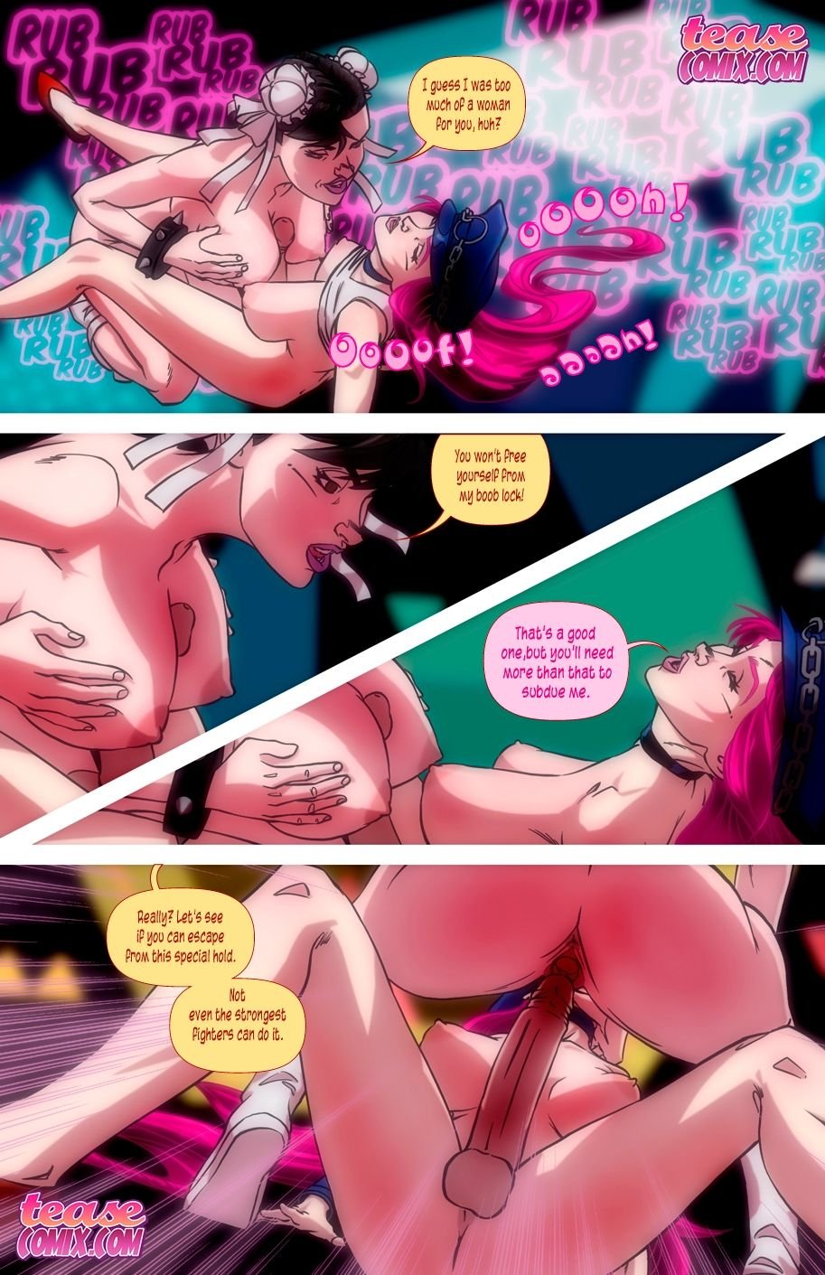 TeaseComix (Kaizen2582) Here Cums A  Challenger (Final Fight, Street Fighter) image number 16