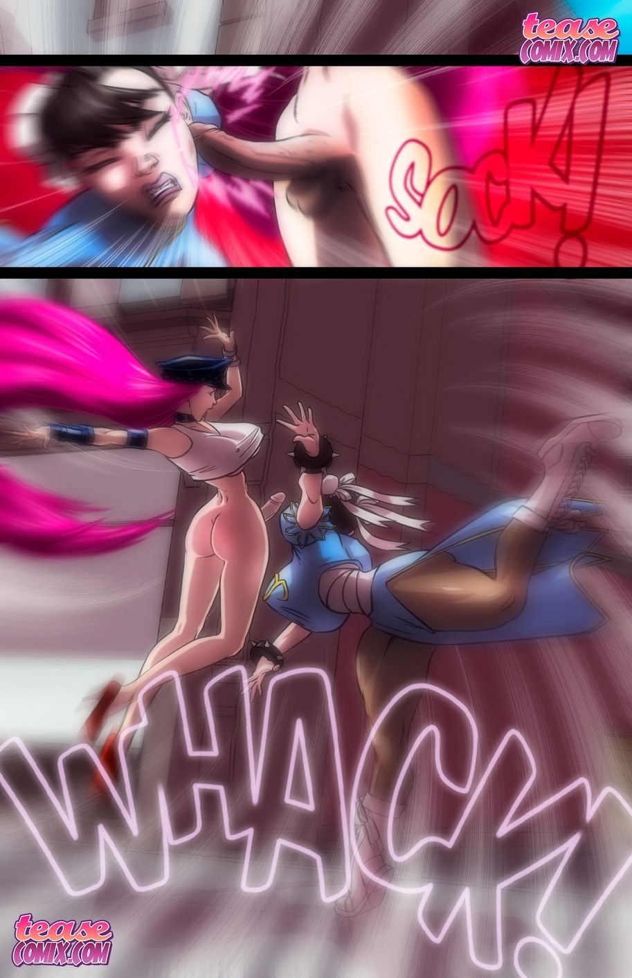 TeaseComix (Kaizen2582) Here Cums A  Challenger (Final Fight, Street Fighter) image number 6