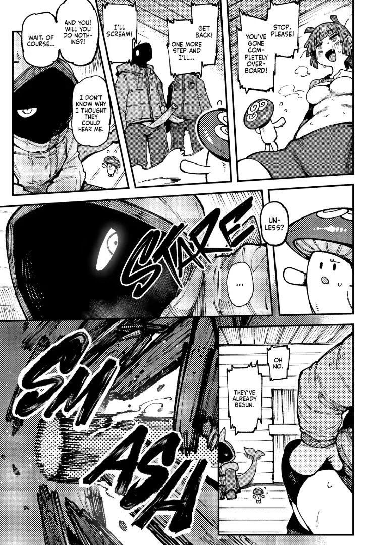 MY HOUSE WAS WAY TOO HUMID. SO MUCH, IN FACT, MUSHROOMS STARTED GROWING IN IT! WELL. THOSE MUSHROOMS WERE ACTUALLY HALLUCINOGENIC! SO, AFTER ACCIDENTALLY EATING SOME I ENDED UP LIKE, CRAZY HORNY! THEN SOME STUFF HAPPENED. (SEQUEL) image number 29