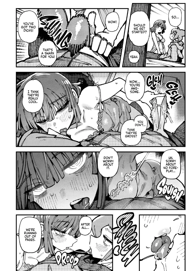 MY HOUSE WAS WAY TOO HUMID. SO MUCH, IN FACT, MUSHROOMS STARTED GROWING IN IT! WELL. THOSE MUSHROOMS WERE ACTUALLY HALLUCINOGENIC! SO, AFTER ACCIDENTALLY EATING SOME I ENDED UP LIKE, CRAZY HORNY! THEN SOME STUFF HAPPENED. (SEQUEL) image number 84