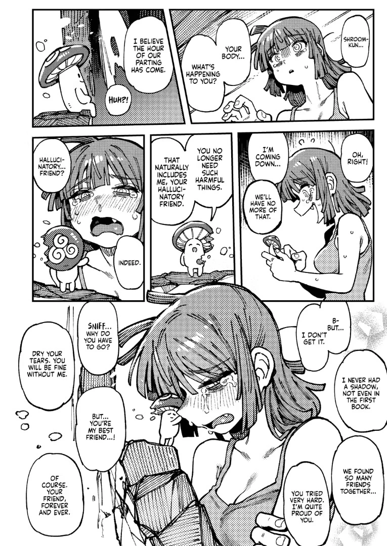 MY HOUSE WAS WAY TOO HUMID. SO MUCH, IN FACT, MUSHROOMS STARTED GROWING IN IT! WELL. THOSE MUSHROOMS WERE ACTUALLY HALLUCINOGENIC! SO, AFTER ACCIDENTALLY EATING SOME I ENDED UP LIKE, CRAZY HORNY! THEN SOME STUFF HAPPENED. (SEQUEL) image number 92