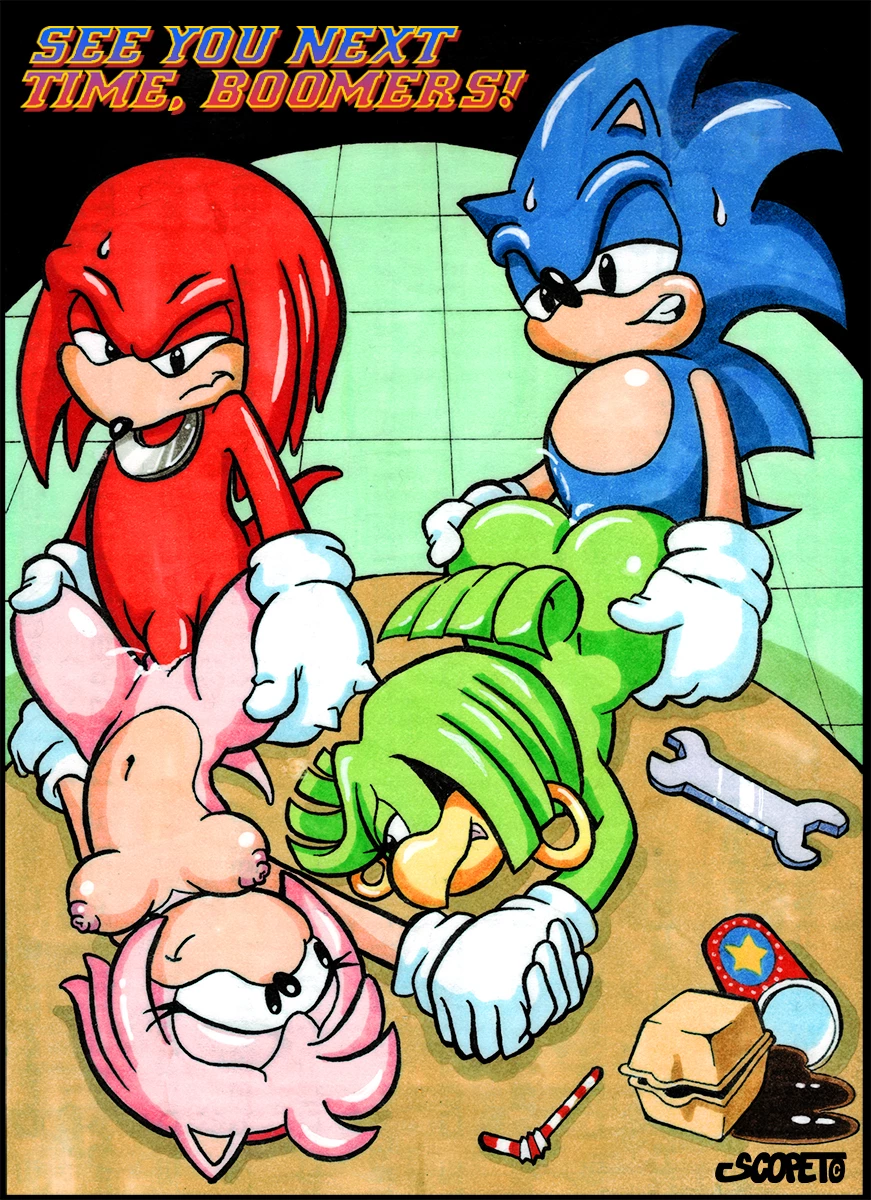 Sonic the comic: Sonic and Tekno the need  speed! image number 10