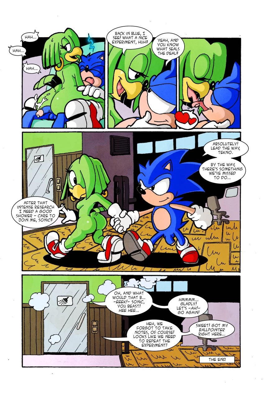 Sonic the comic: Sonic and Tekno the need  speed! image number 6