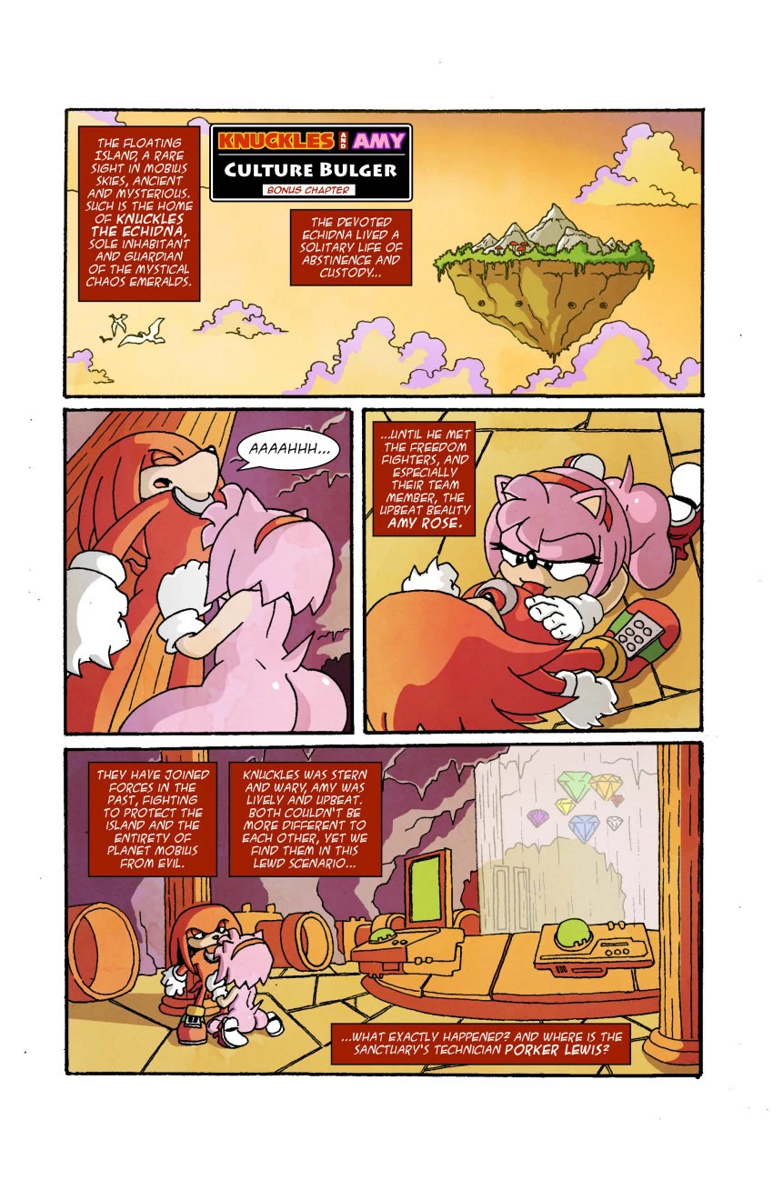 Sonic the comic: Sonic and Tekno the need  speed! image number 7