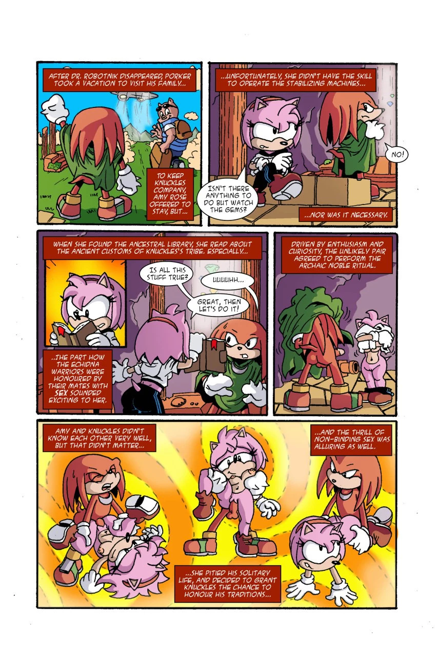 Sonic the comic: Sonic and Tekno the need  speed! image number 8