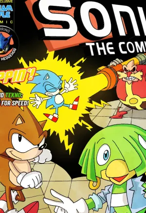 Sonic the comic: Sonic and Tekno the need  speed!