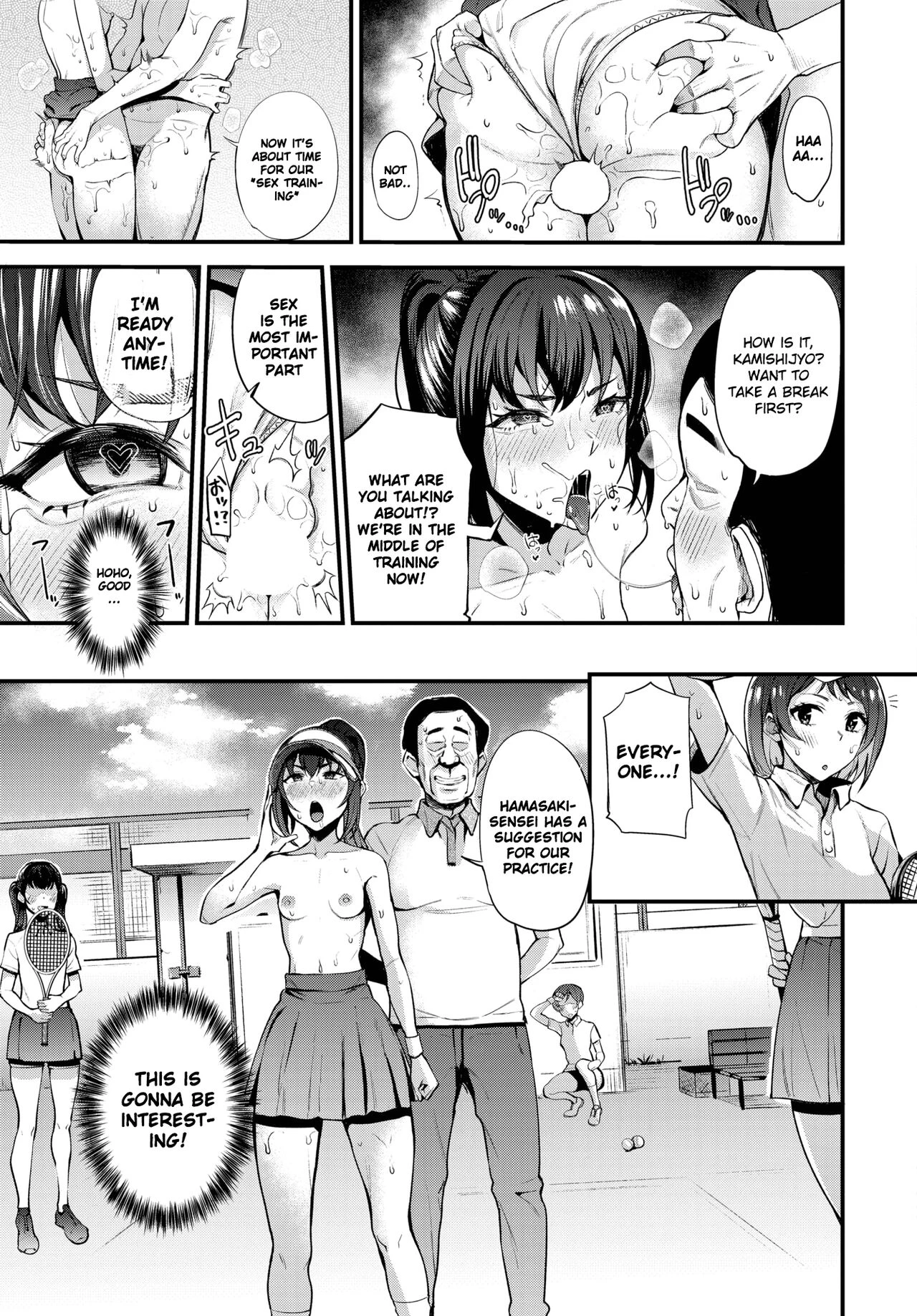 Hypnotic Domination ~ The Fall of Tennis Club Ace ~ image number 10