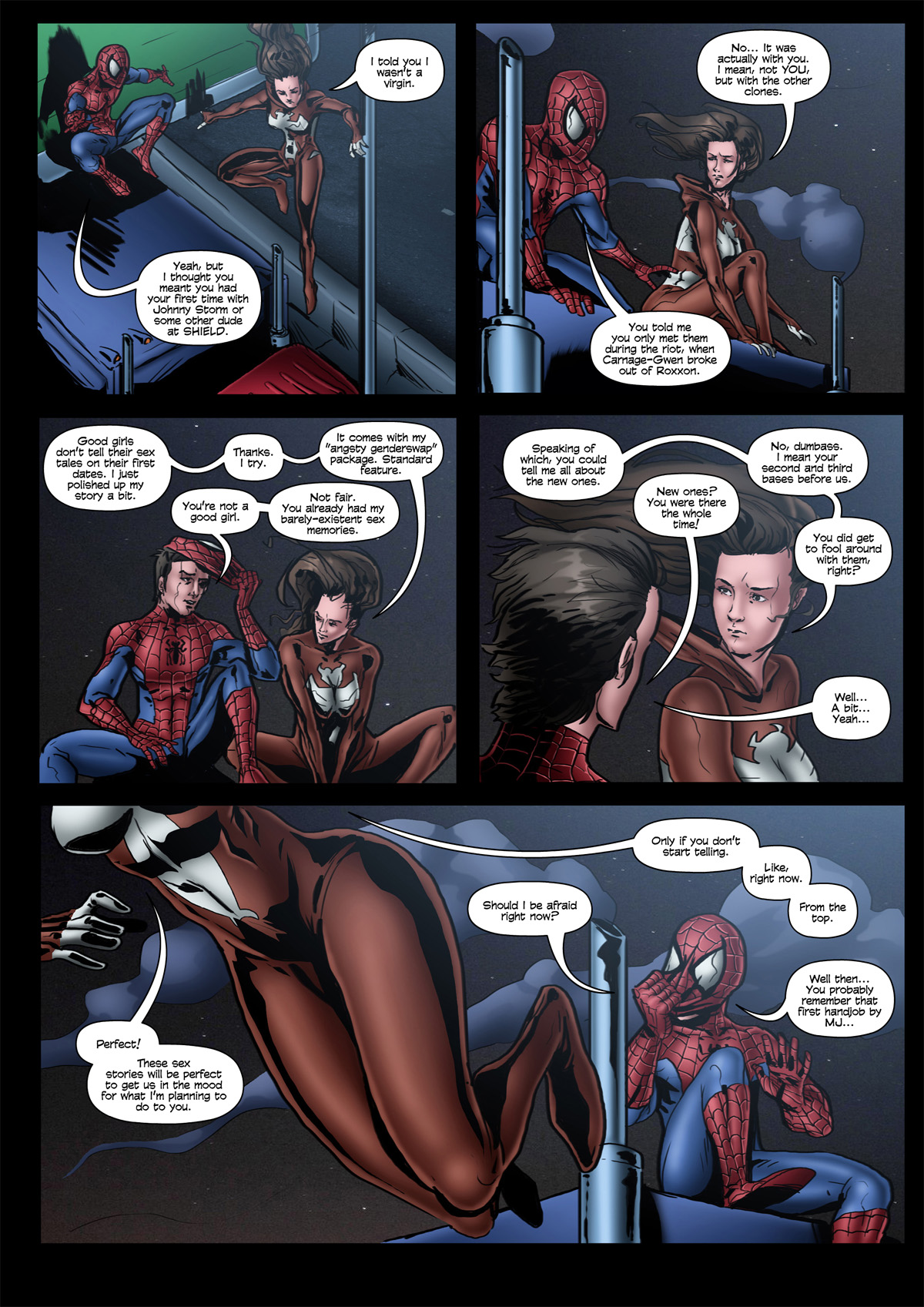 Ultimate Spider-Man XXX 7 - Spidercest - the stuff wet dreams are made of image number 4