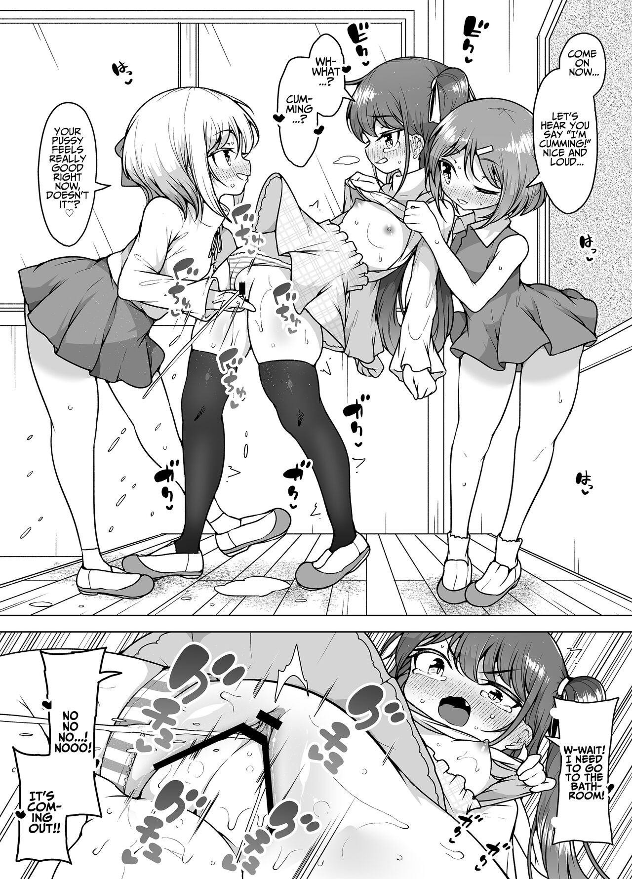 The City Of Squirting Whale Town ~The Daily Orgasming Life of Two Loli Sisters~  Shiofuki no Machi Whale Town ~Loli Shimai no Nichijou Acme Seikatsu~ image number 6