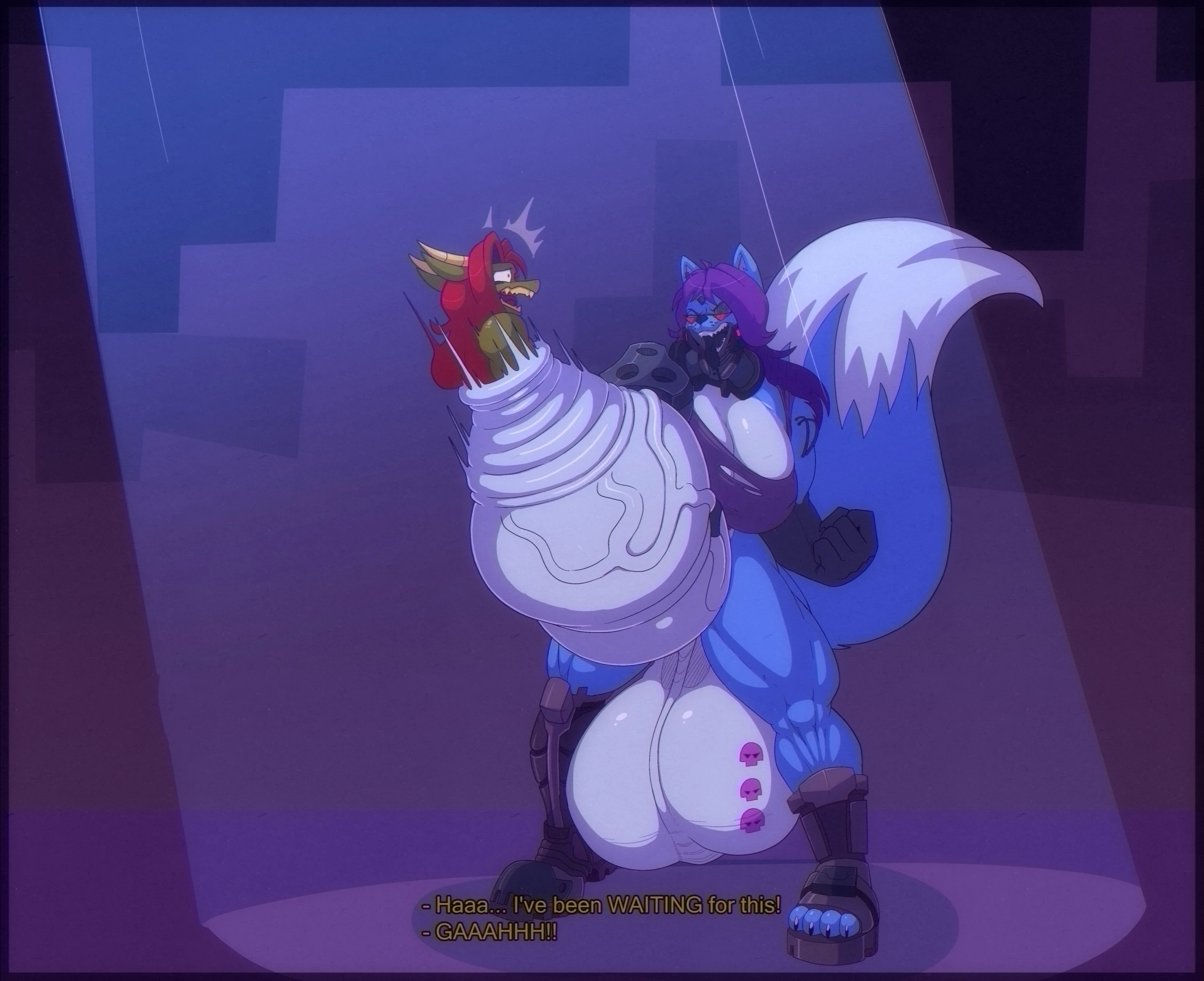 katamra ( spazman) Finally being captured by kyrie eleison futa image number 3