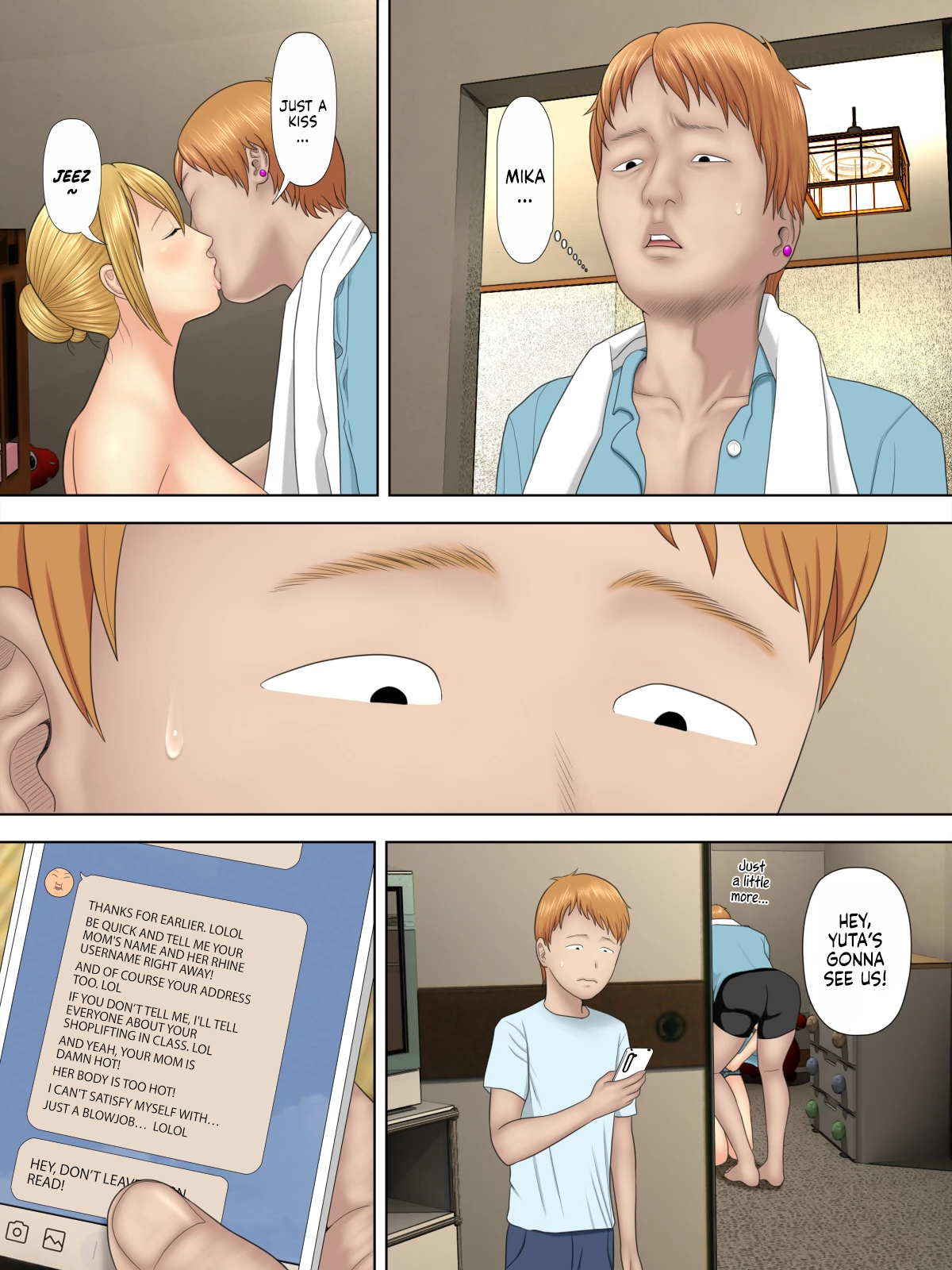 Shoplifting Mom and Store Managers Son 2  Manbiki Mama to Tenchou no Musuko 2 image number 3
