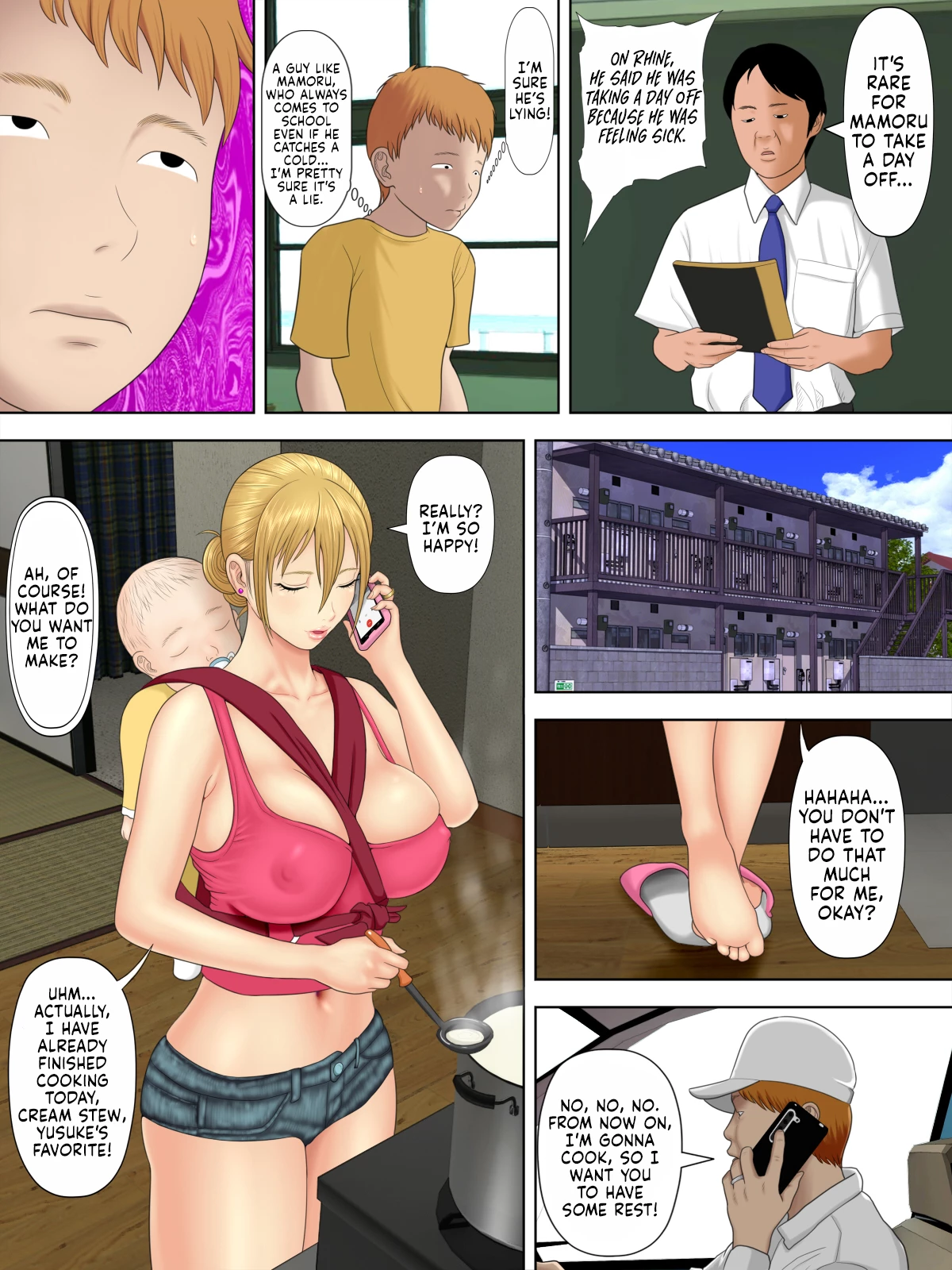 Shoplifting Mom and Store Managers Son 2  Manbiki Mama to Tenchou no Musuko 2 image number 5