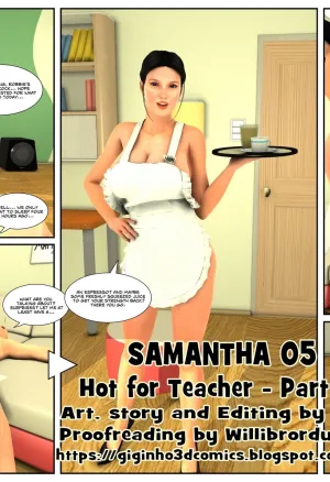 Samantha 05 - Hot  Teacher (Part 2)