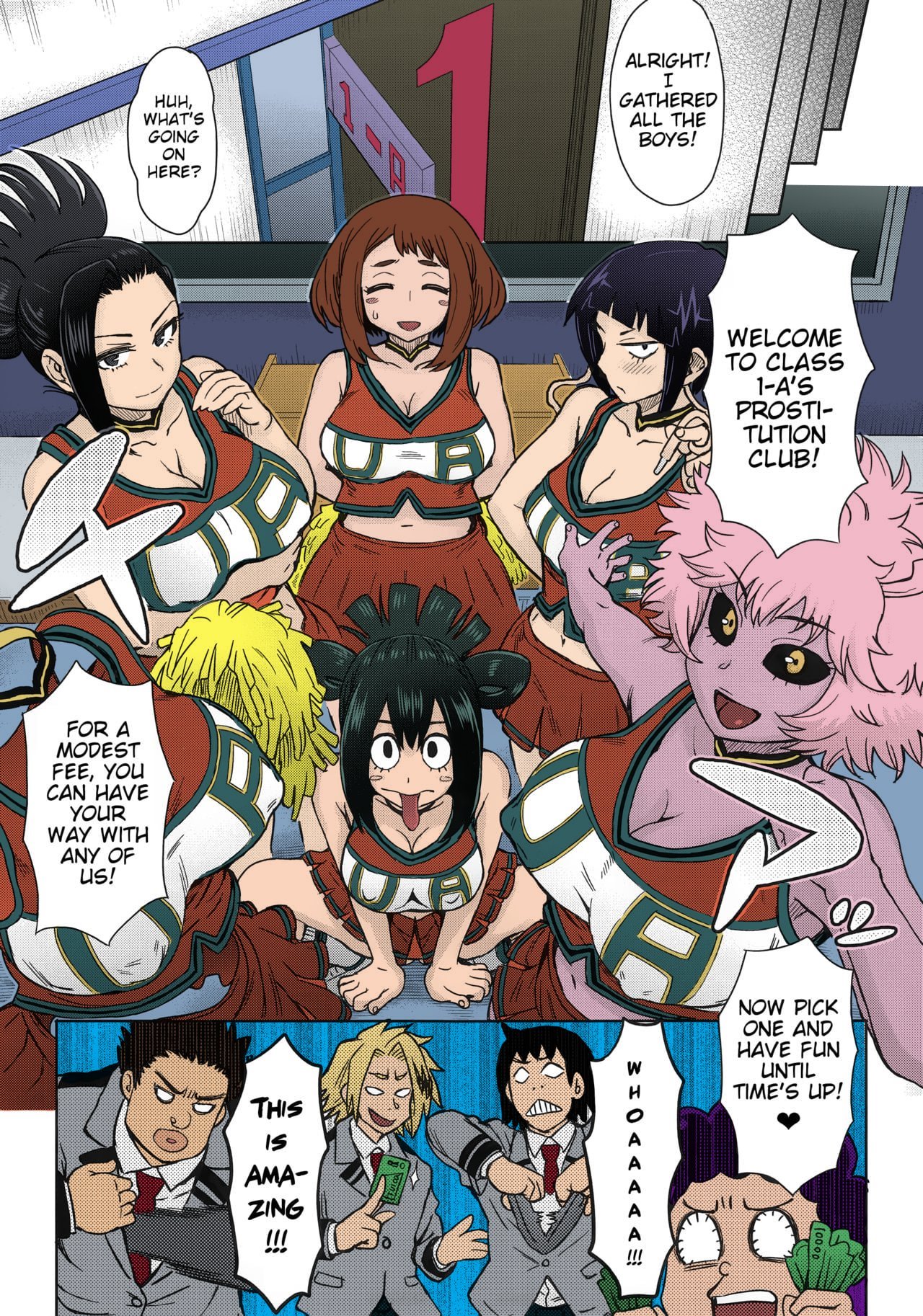 Uraraka?s Prostitution (Color) image number 9
