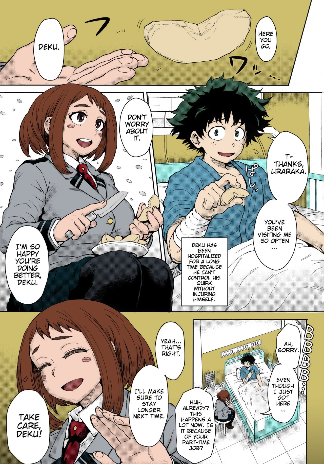 Uraraka?s Prostitution (Color) image number 1