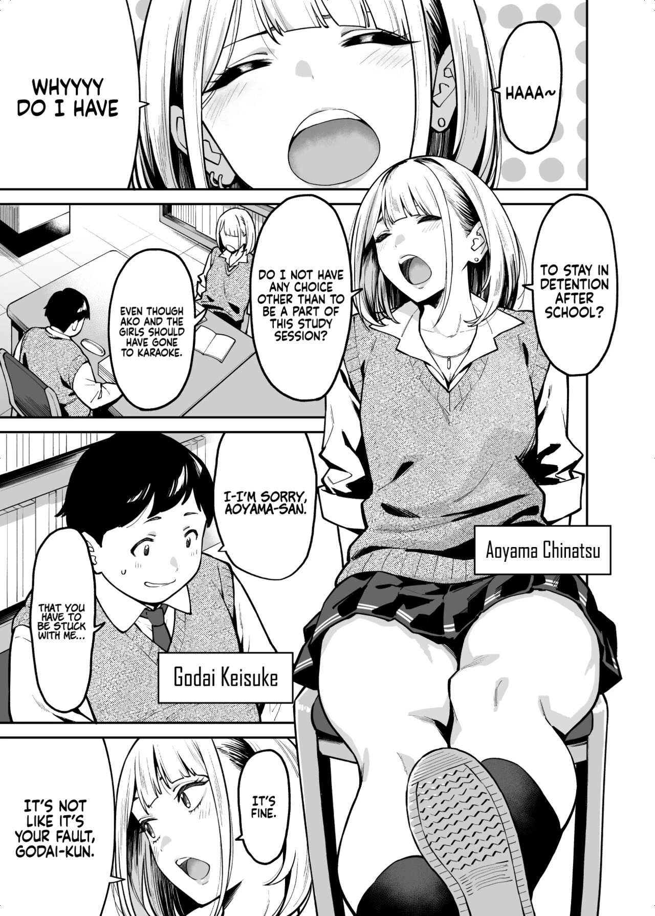Gyaru Falls in Love with a Chubby   Gal wa Pocchari ni Koi o Suru image number 1