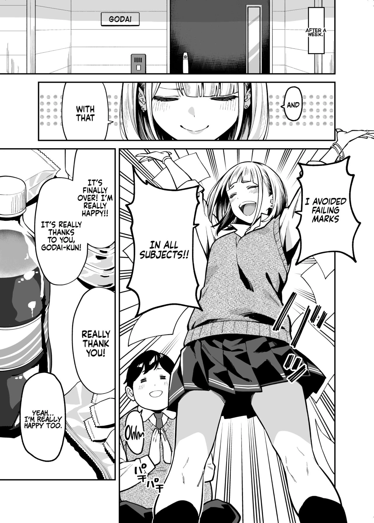 Gyaru Falls in Love with a Chubby   Gal wa Pocchari ni Koi o Suru image number 7