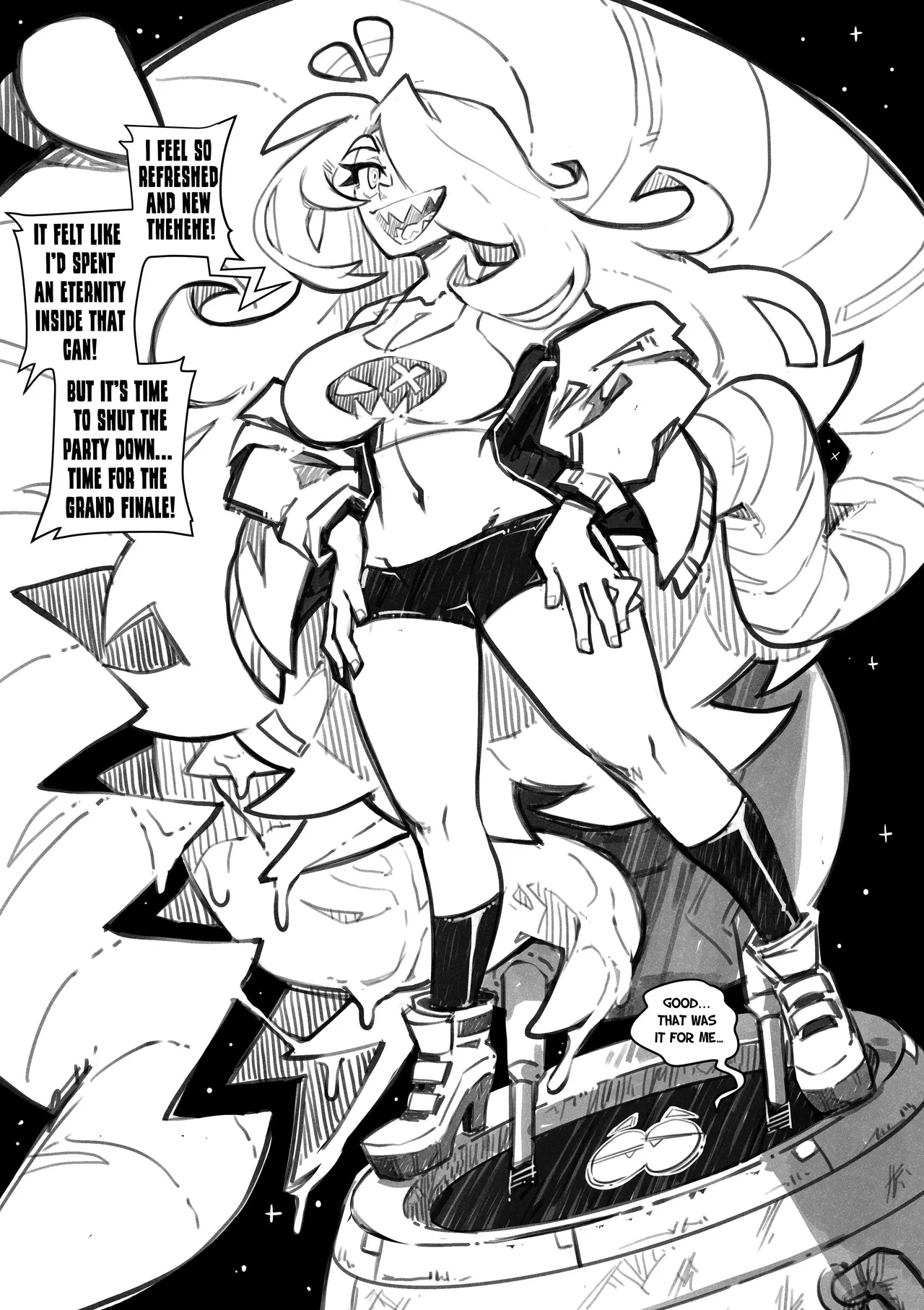 Skarpworld 10: Milk Crisis Part 4: Gravity image number 25