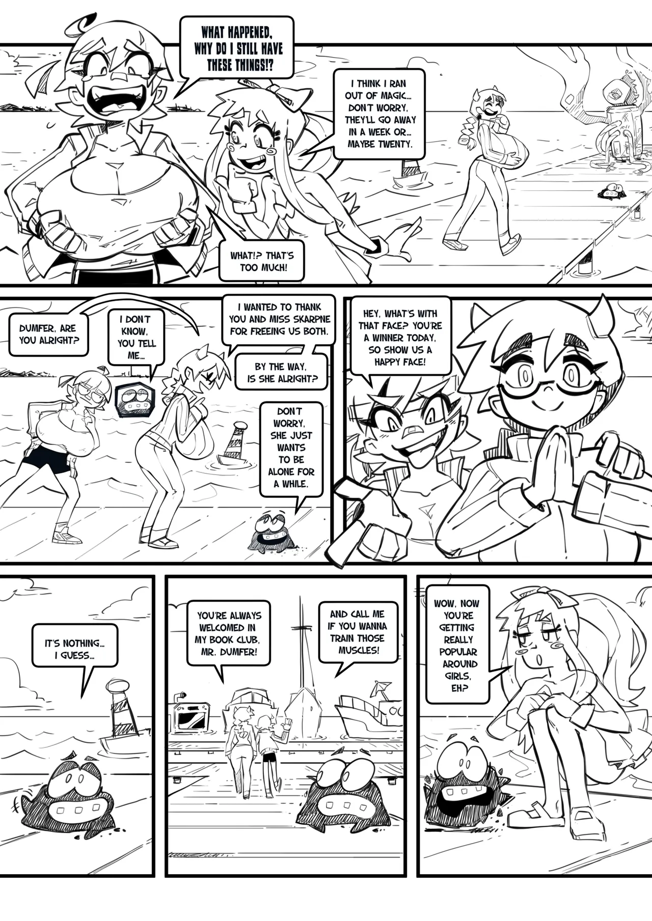 Skarpworld 10: Milk Crisis Part 4: Gravity image number 30