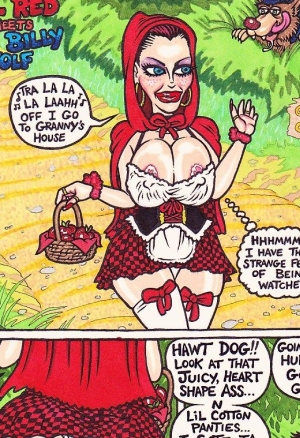 Lil Red Meets Big Billy Wolf