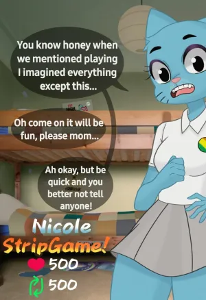 Nicole Watterson Stripgame