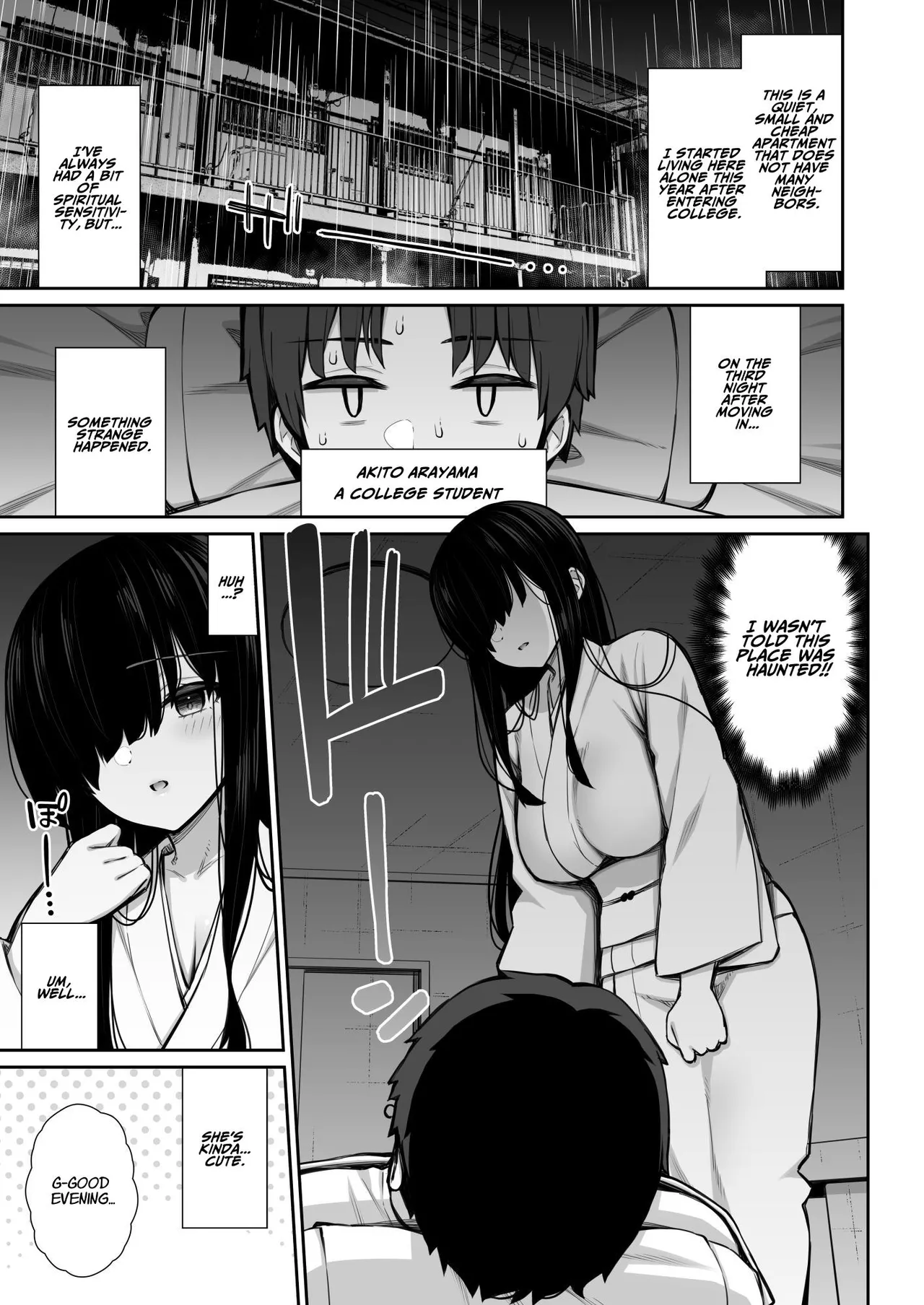 Have Your Way With The Freeloading Gloomy Ghost Woman  Katte ni Sumitsuiteru InCha Yuurei no Karada o Suki Katte suru Hanashi image number 2