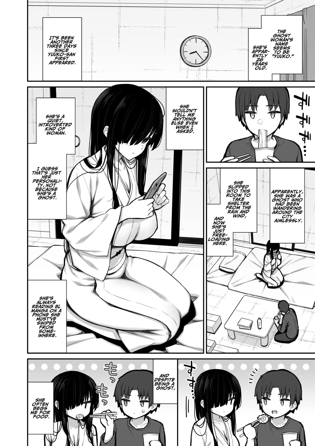 Have Your Way With The Freeloading Gloomy Ghost Woman  Katte ni Sumitsuiteru InCha Yuurei no Karada o Suki Katte suru Hanashi image number 3