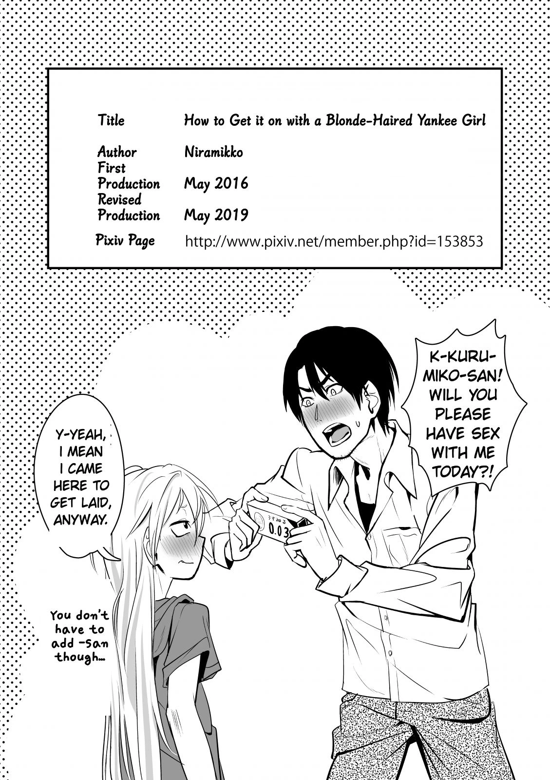 Kinpatsu Yancha-kei Kanojo to no Kurashikata Saenai Seinen ga Junjou Yankee to Deatta Sono Hi ni Sex and Kekkon Shichau Ohanashi image number 29