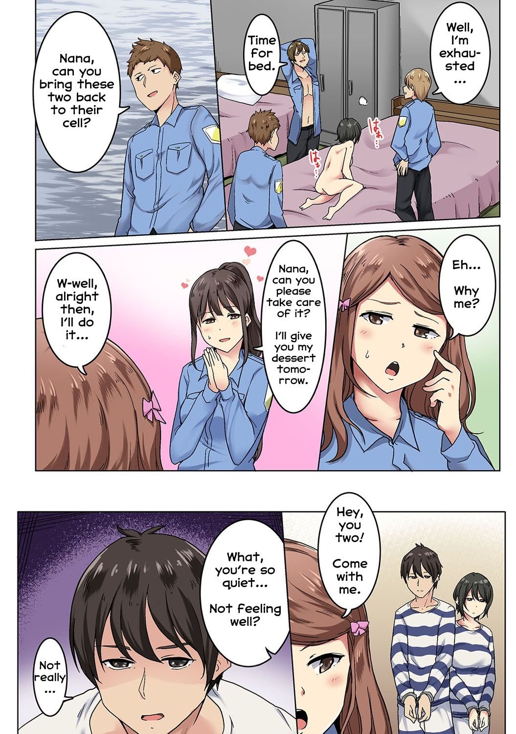 Wakamatsu - Kangoku Zemi Kanshu ni Zettai Fukujuu o Shiirarete 05 image number 9