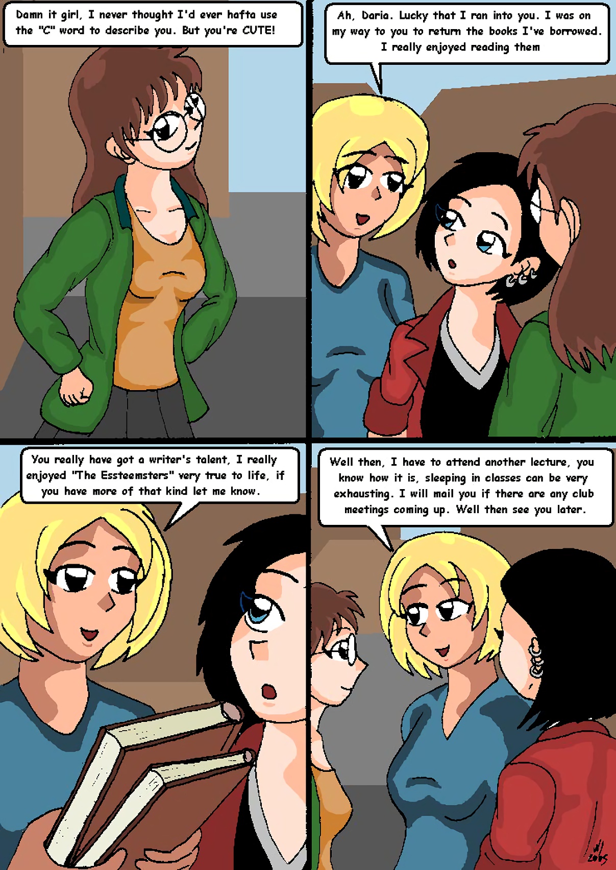 Daria Joins the Triple Cross Club image number 27