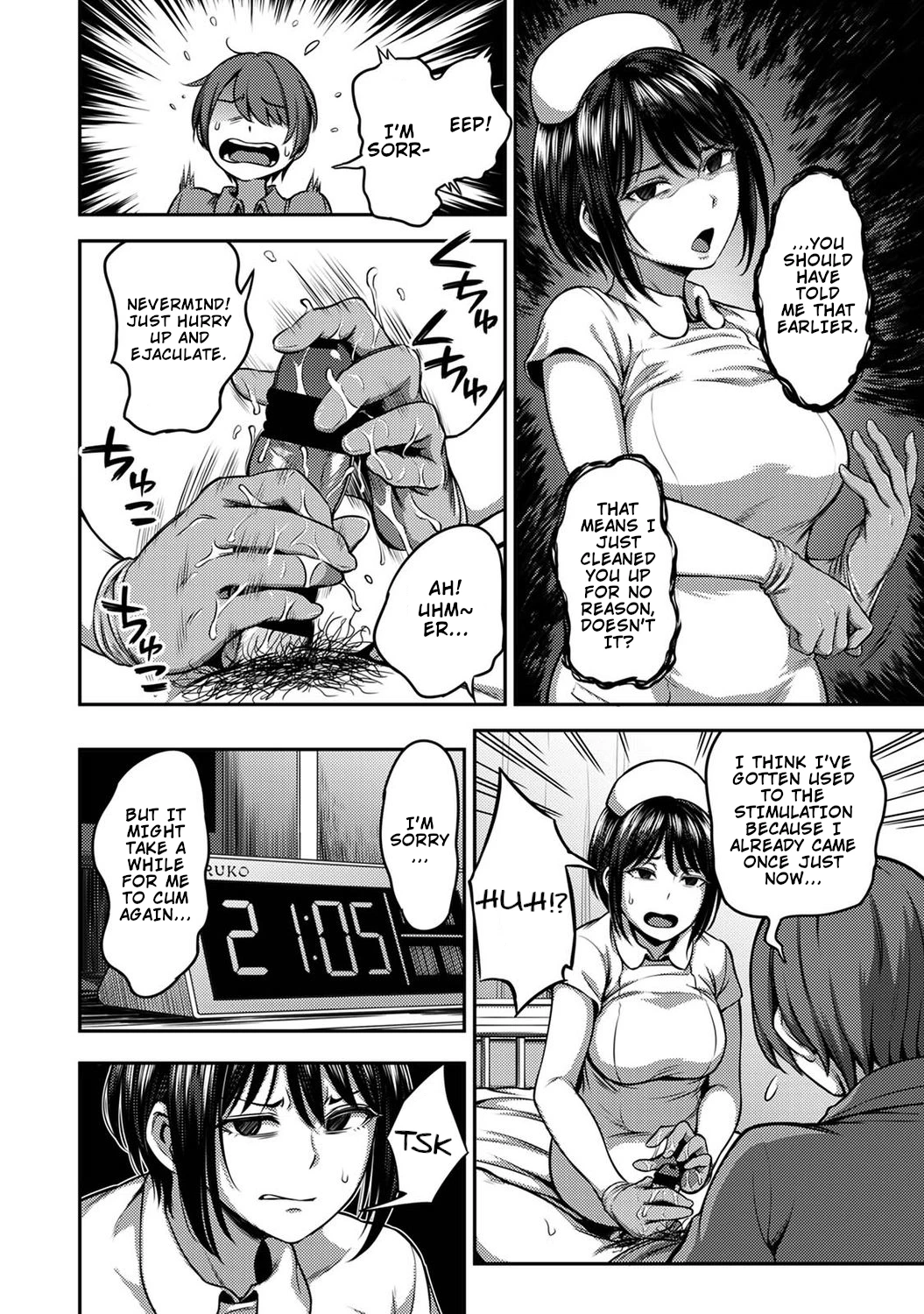 Semen Extraction Ward ~Life in a hospital where a nurse with a cruel personality manages your orgasms~ Sakusei Byoutou ~Seikaku Saiaku no Nurse shika Inai Byouin de Shasei Kanri Seikatsu~ image number 10