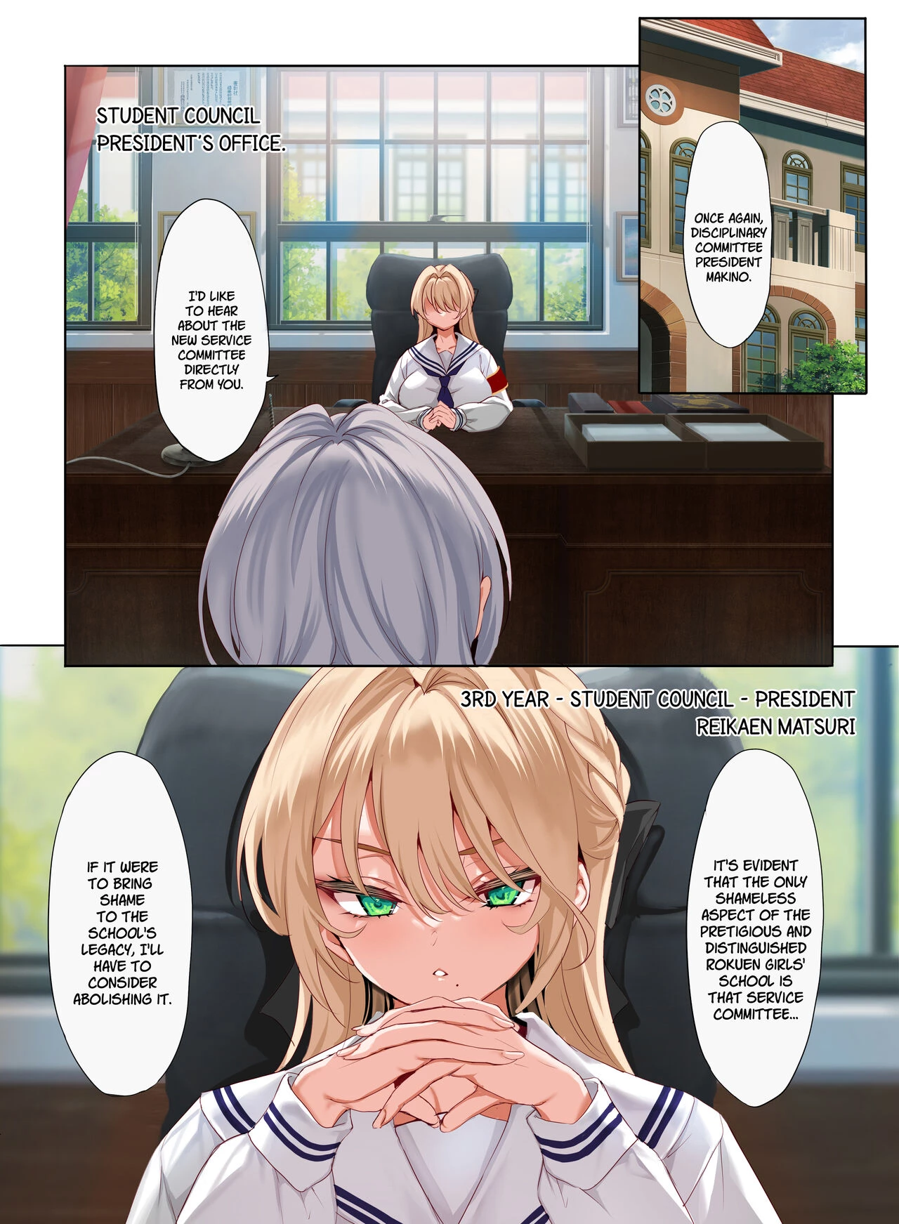 Jogakkou de Otoko Hitori na node Kousoku de Seiyoku no Hakeguchi ni Sareru Nichijou 3-Jigenme image number 3