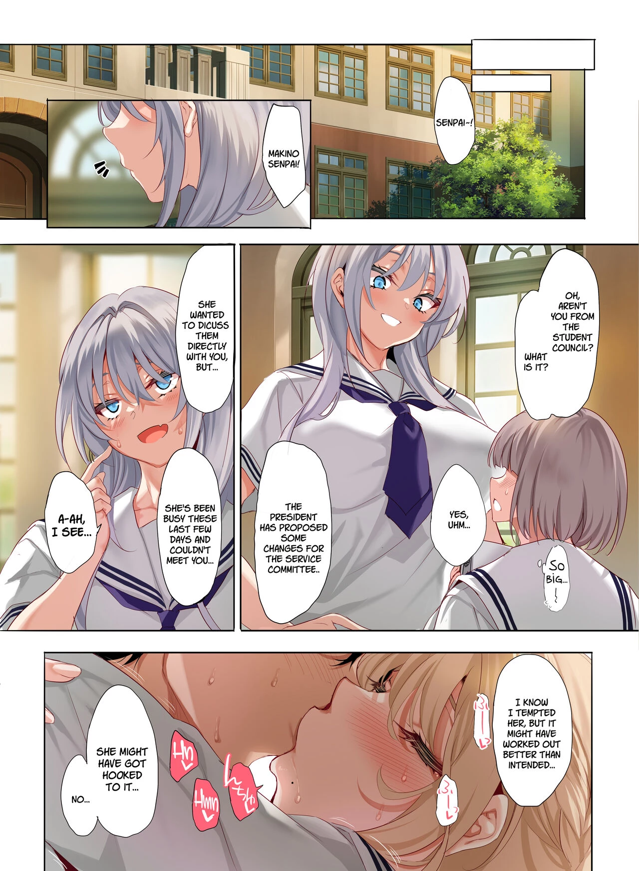 Jogakkou de Otoko Hitori na node Kousoku de Seiyoku no Hakeguchi ni Sareru Nichijou 3-Jigenme image number 45