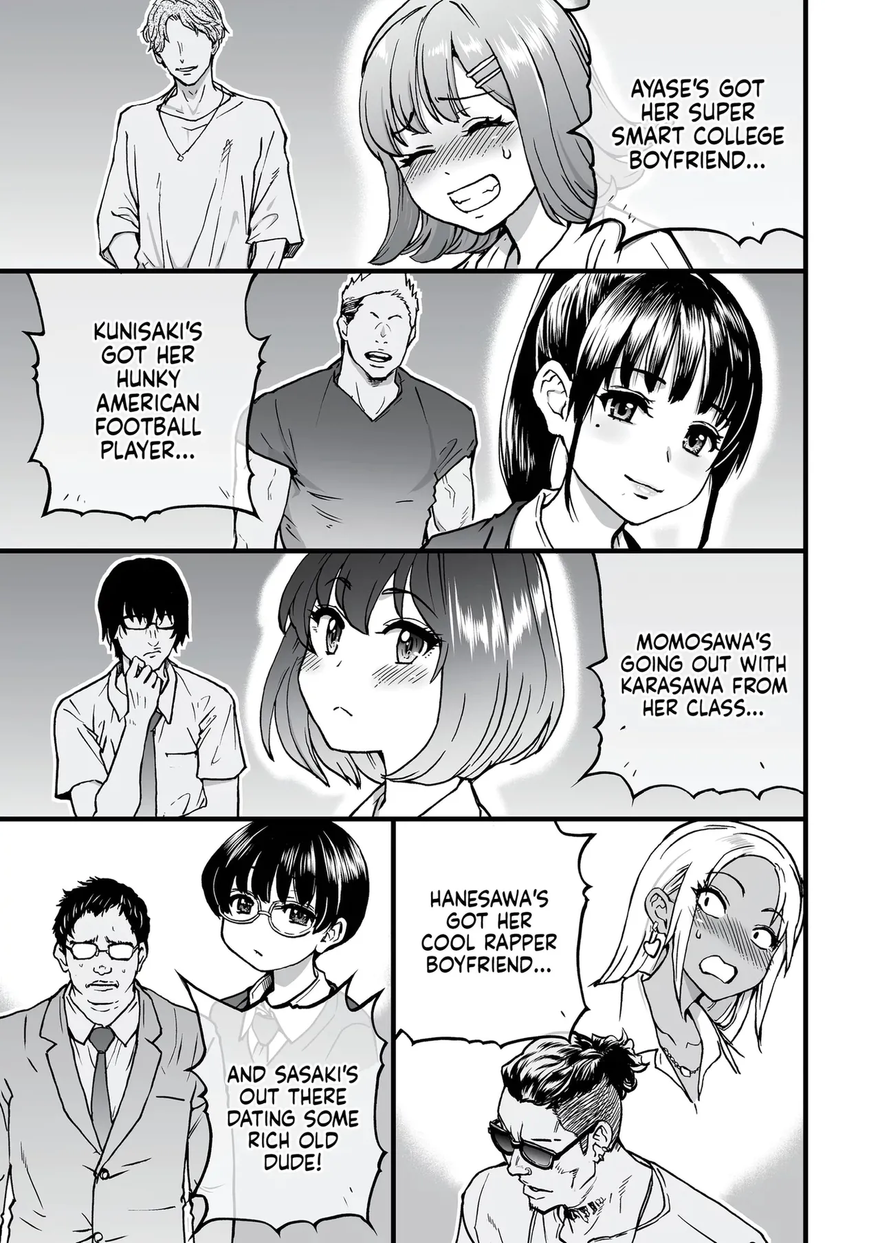100-Kai Furareta Zetsubou-teki ni Motenai Ore o Awarenda Kareshi Ari Onna Tomodachi ga Nandemo Eroi Koto Yarasete Kureta!! image number 9