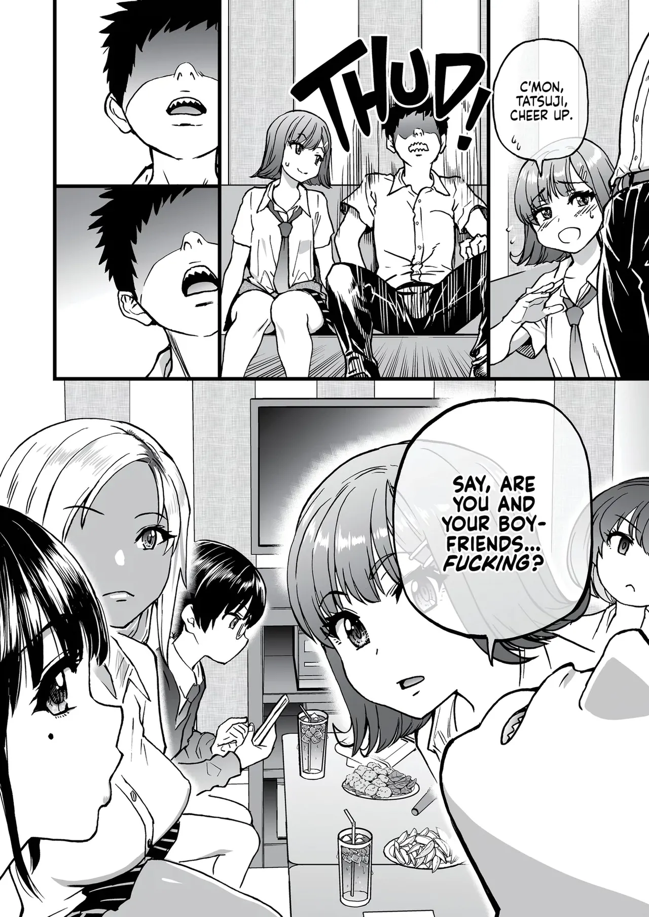 100-Kai Furareta Zetsubou-teki ni Motenai Ore o Awarenda Kareshi Ari Onna Tomodachi ga Nandemo Eroi Koto Yarasete Kureta!! image number 12