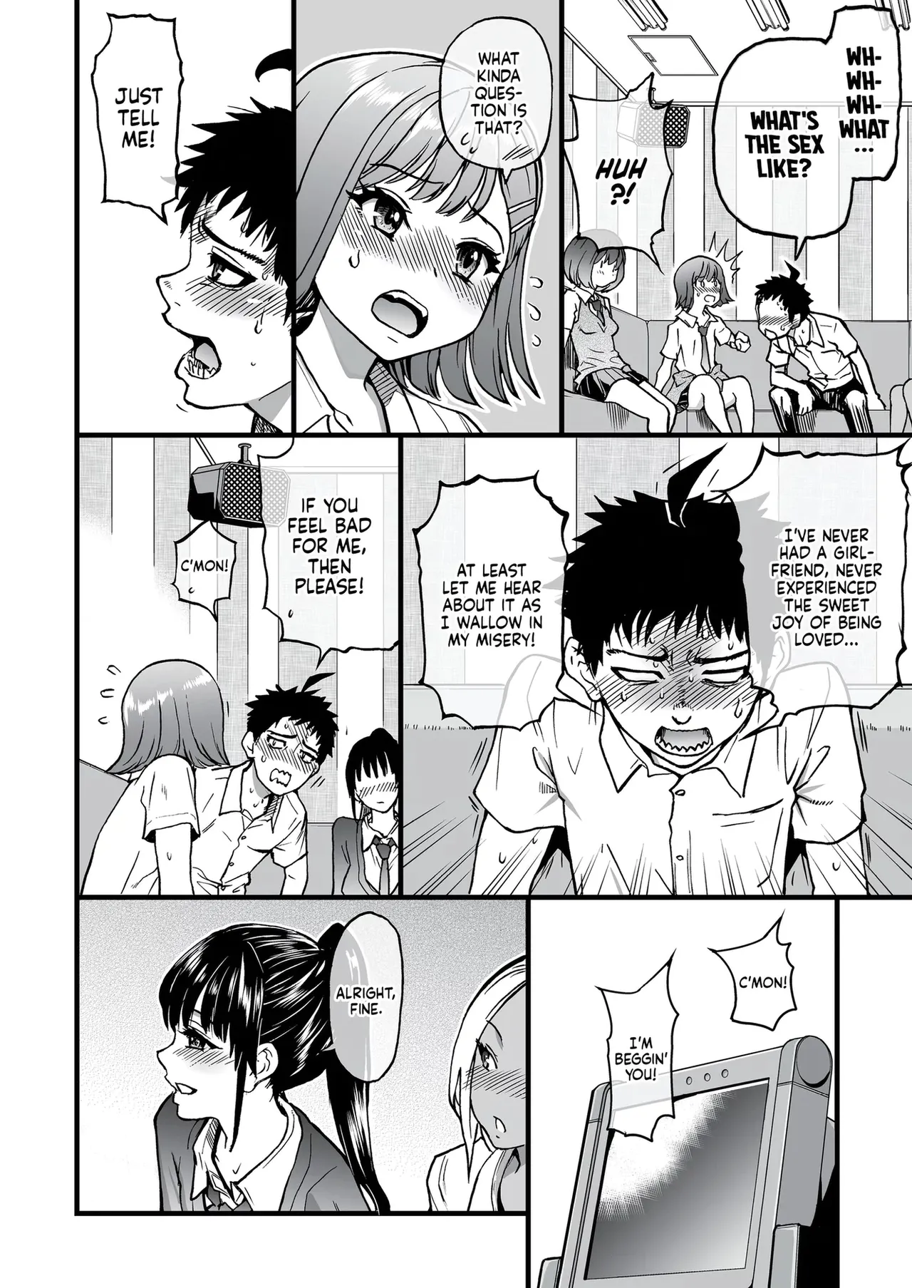 100-Kai Furareta Zetsubou-teki ni Motenai Ore o Awarenda Kareshi Ari Onna Tomodachi ga Nandemo Eroi Koto Yarasete Kureta!! image number 14