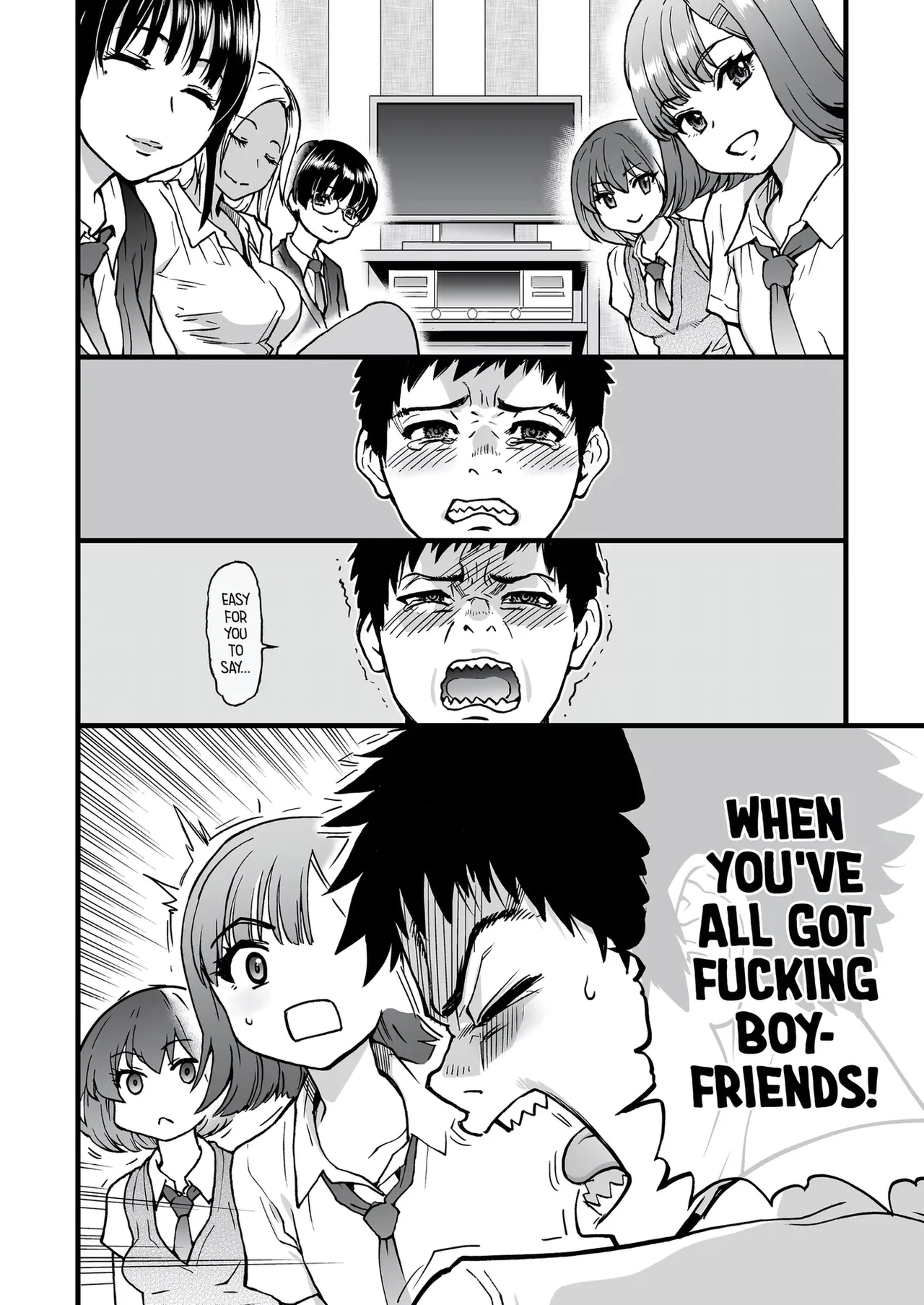 100-Kai Furareta Zetsubou-teki ni Motenai Ore o Awarenda Kareshi Ari Onna Tomodachi ga Nandemo Eroi Koto Yarasete Kureta!! image number 8