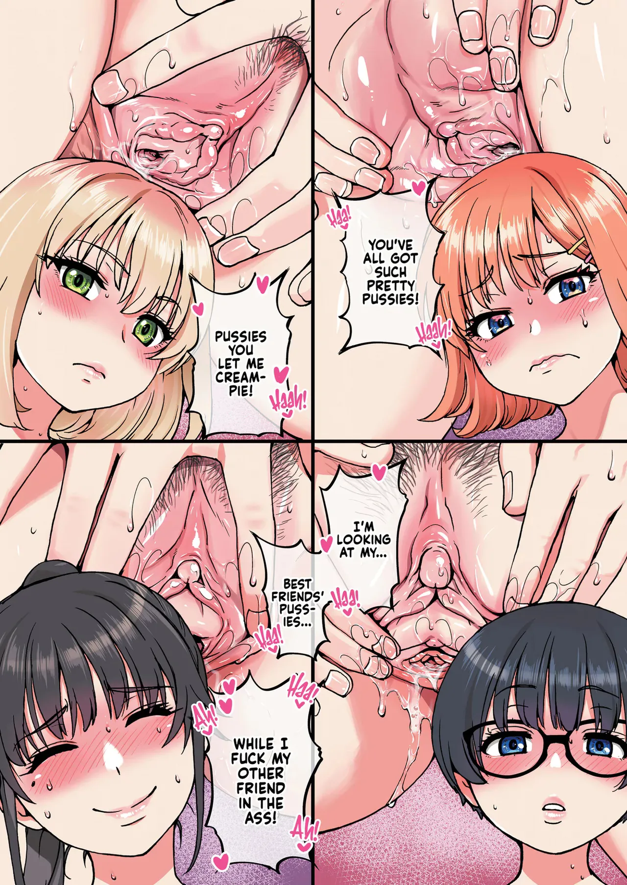 100-Kai Furareta Zetsubou-teki ni Motenai Ore o Awarenda Kareshi Ari Onna Tomodachi ga Nandemo Eroi Koto Yarasete Kureta!! image number 91