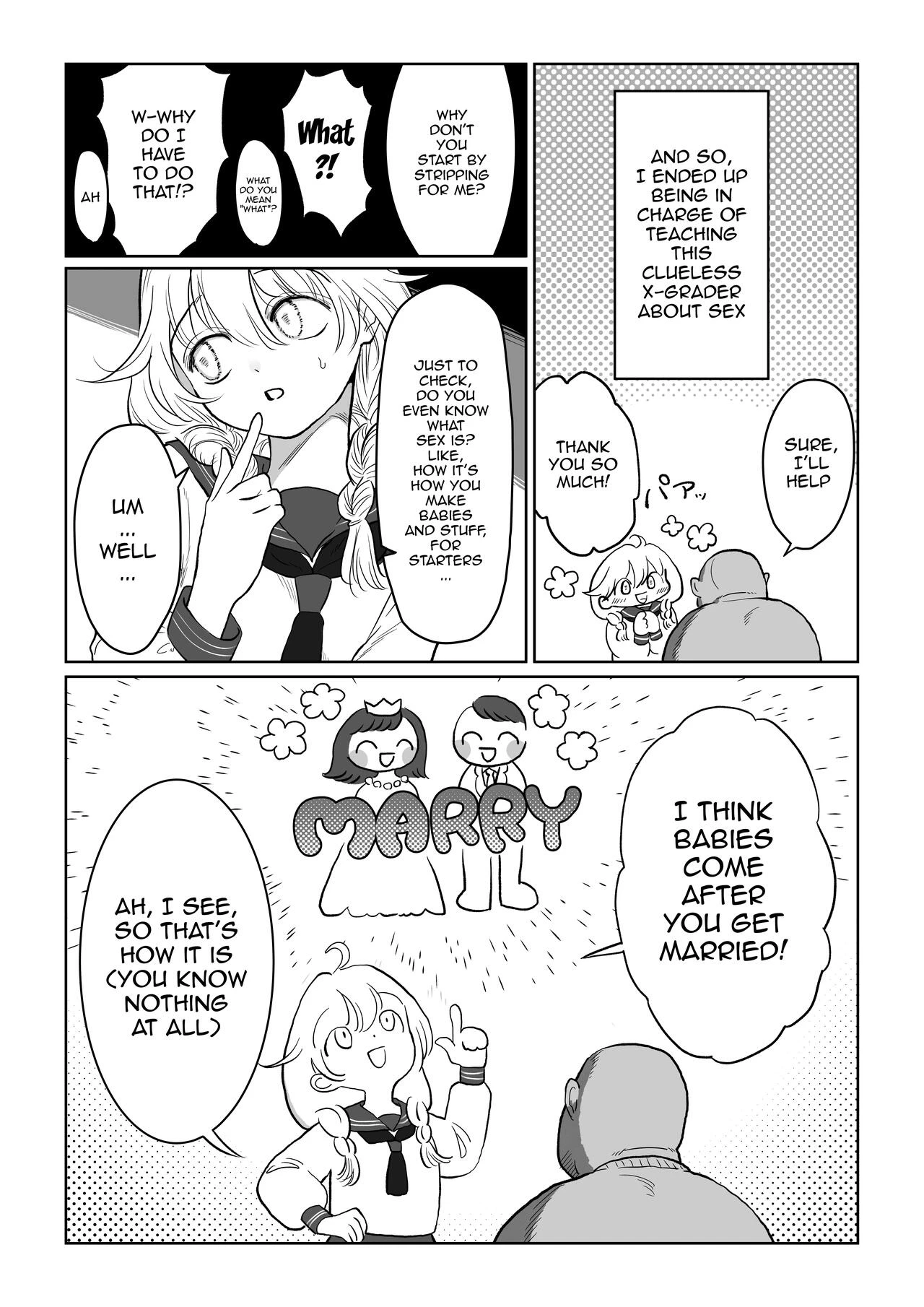 An Old Man Teaching An Ignorant Girl All About Sex - First Part  Oji-san ga Muchikko ni Ecchi na Koto o Oshieru Hanashi. Jou image number 13