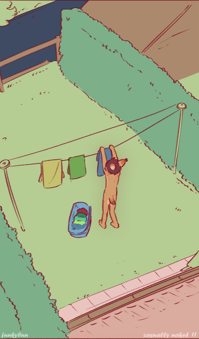 Casually naked image number 10