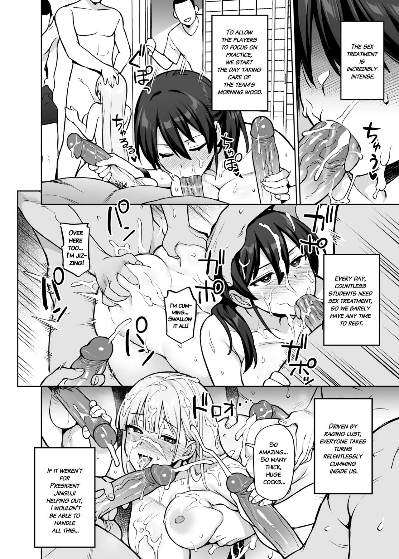 About the Student Council Members Huge Tits!  Seitokai no Joshi-tachi ga Kyonyuu Sugiru Ken image number 26