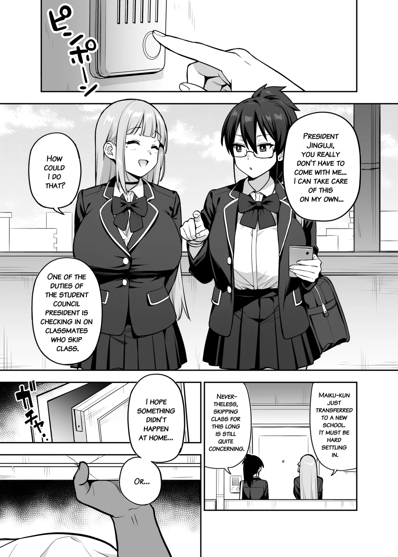 About the Student Council Members Huge Tits!  Seitokai no Joshi-tachi ga Kyonyuu Sugiru Ken image number 35