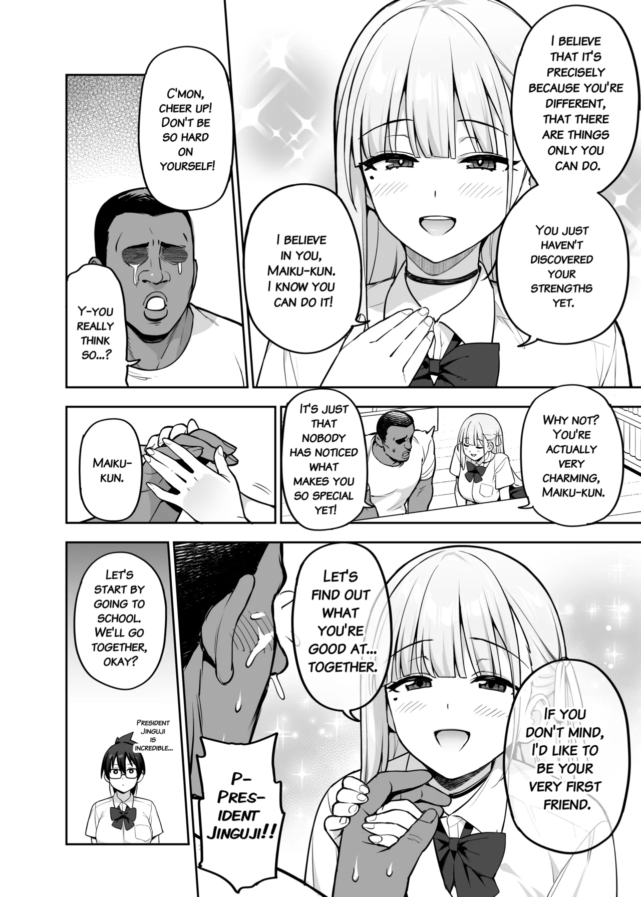 About the Student Council Members Huge Tits!  Seitokai no Joshi-tachi ga Kyonyuu Sugiru Ken image number 38