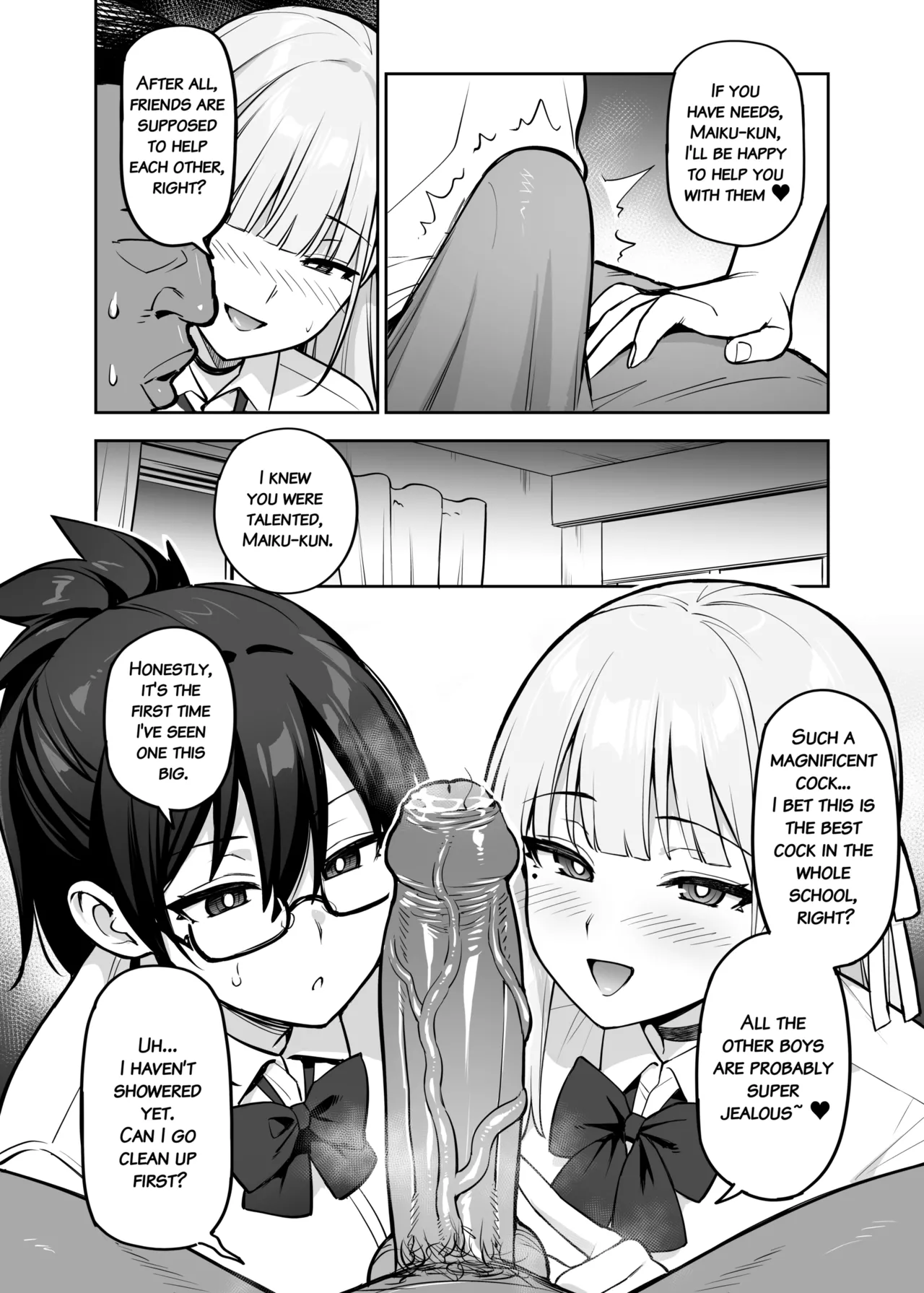 About the Student Council Members Huge Tits!  Seitokai no Joshi-tachi ga Kyonyuu Sugiru Ken image number 40