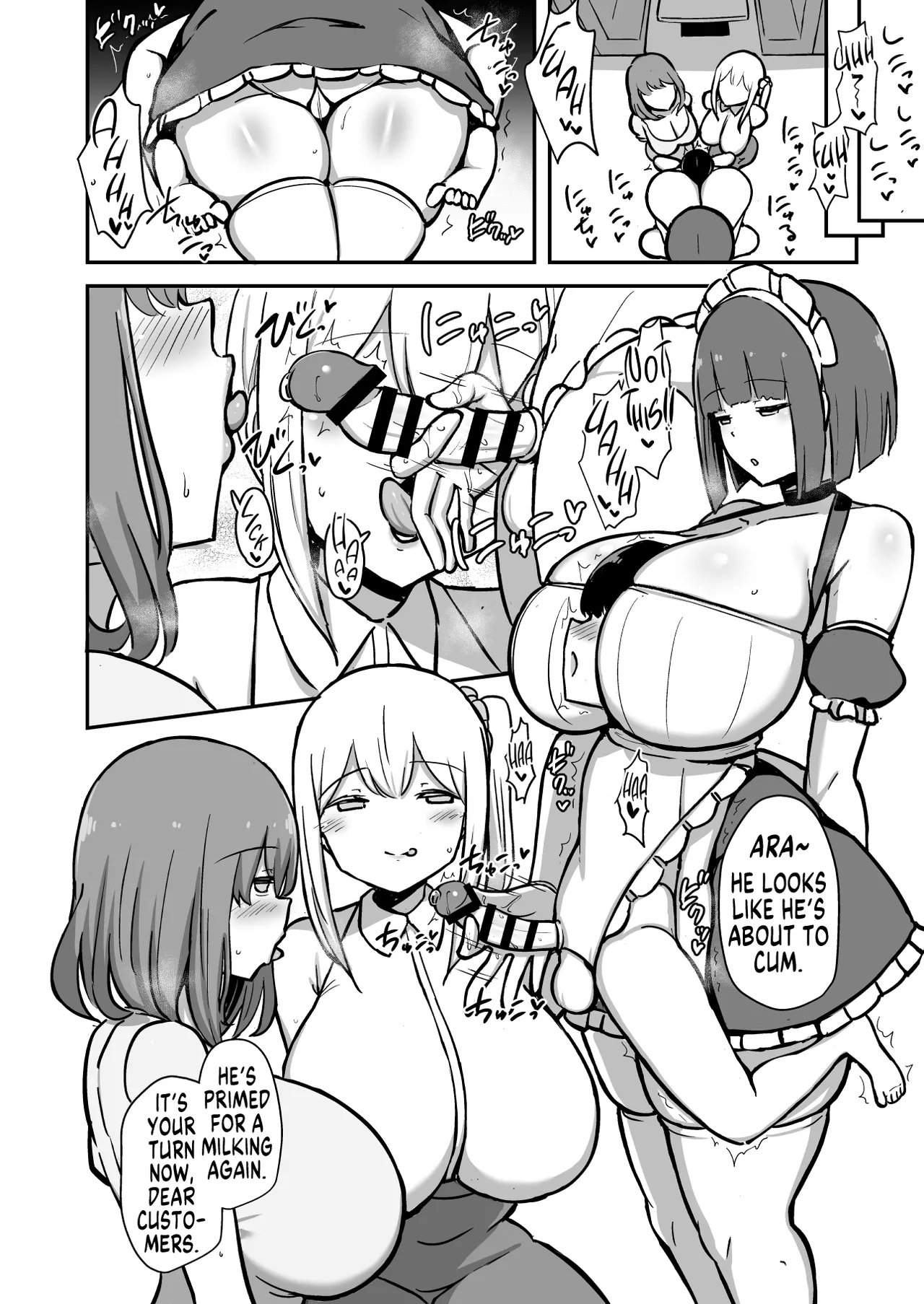 Waiter-Kuns Edge Milk Tea With Lots of Precum  Shitsuji-kun no Sundome Milk Tea Cowper Oome image number 14