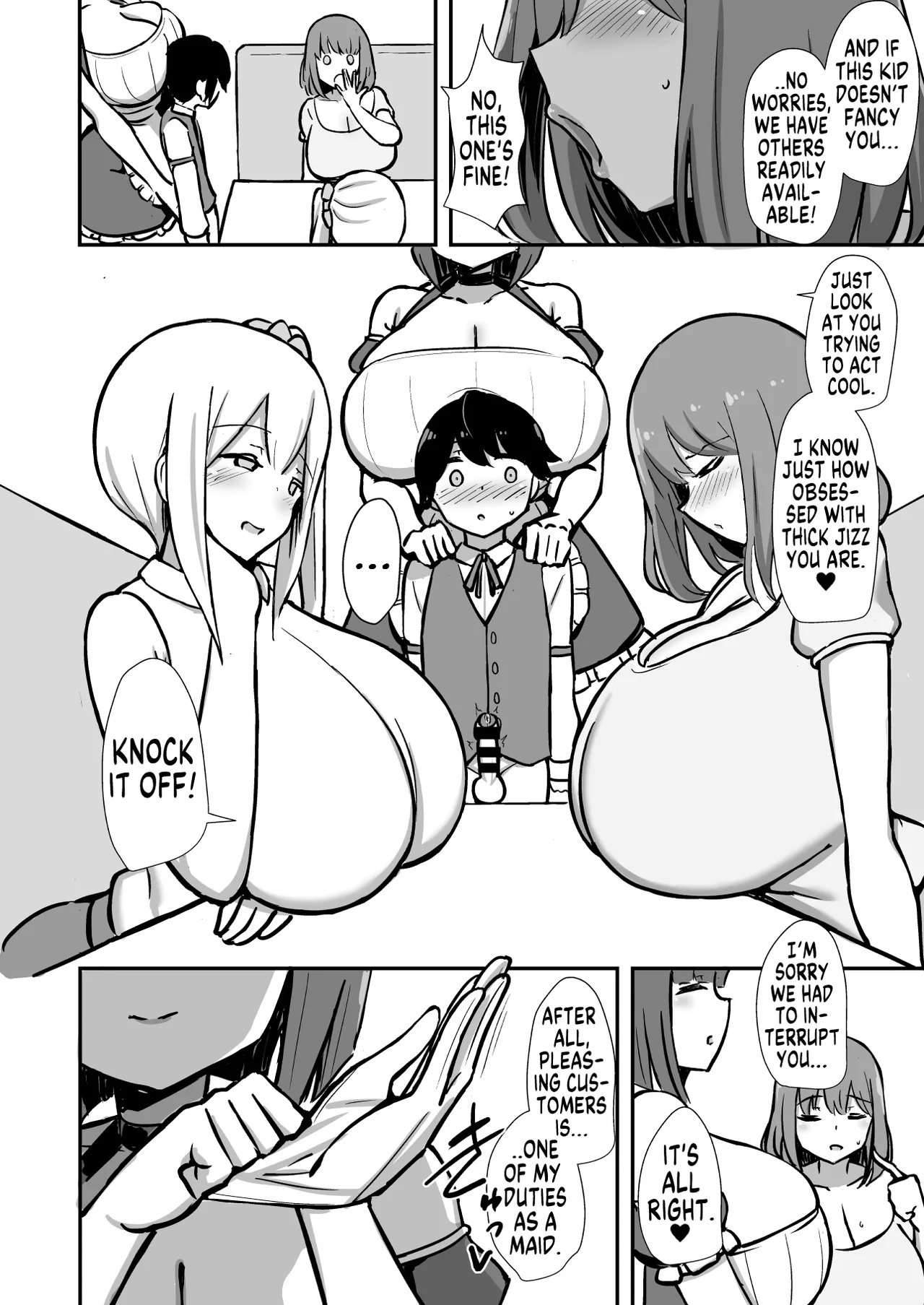 Waiter-Kuns Edge Milk Tea With Lots of Precum  Shitsuji-kun no Sundome Milk Tea Cowper Oome image number 6