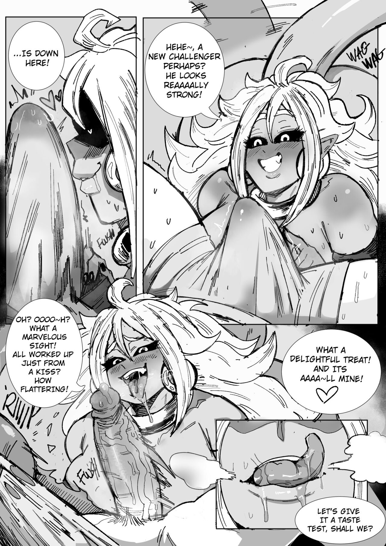 Embo - Emboquos Android 21 Comic image number 2