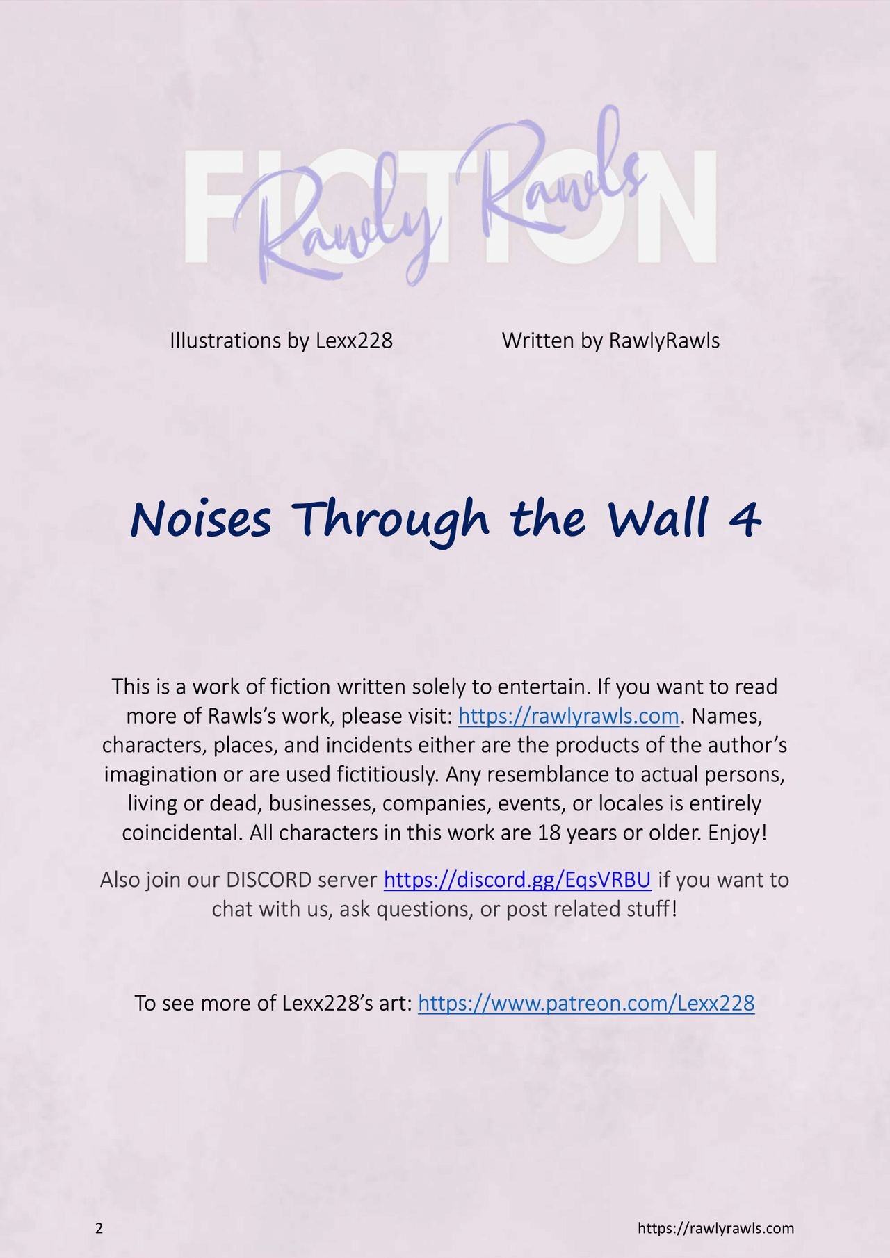 Lexx228  JDSeal - Noises Through The Wall 4 - english image number 1